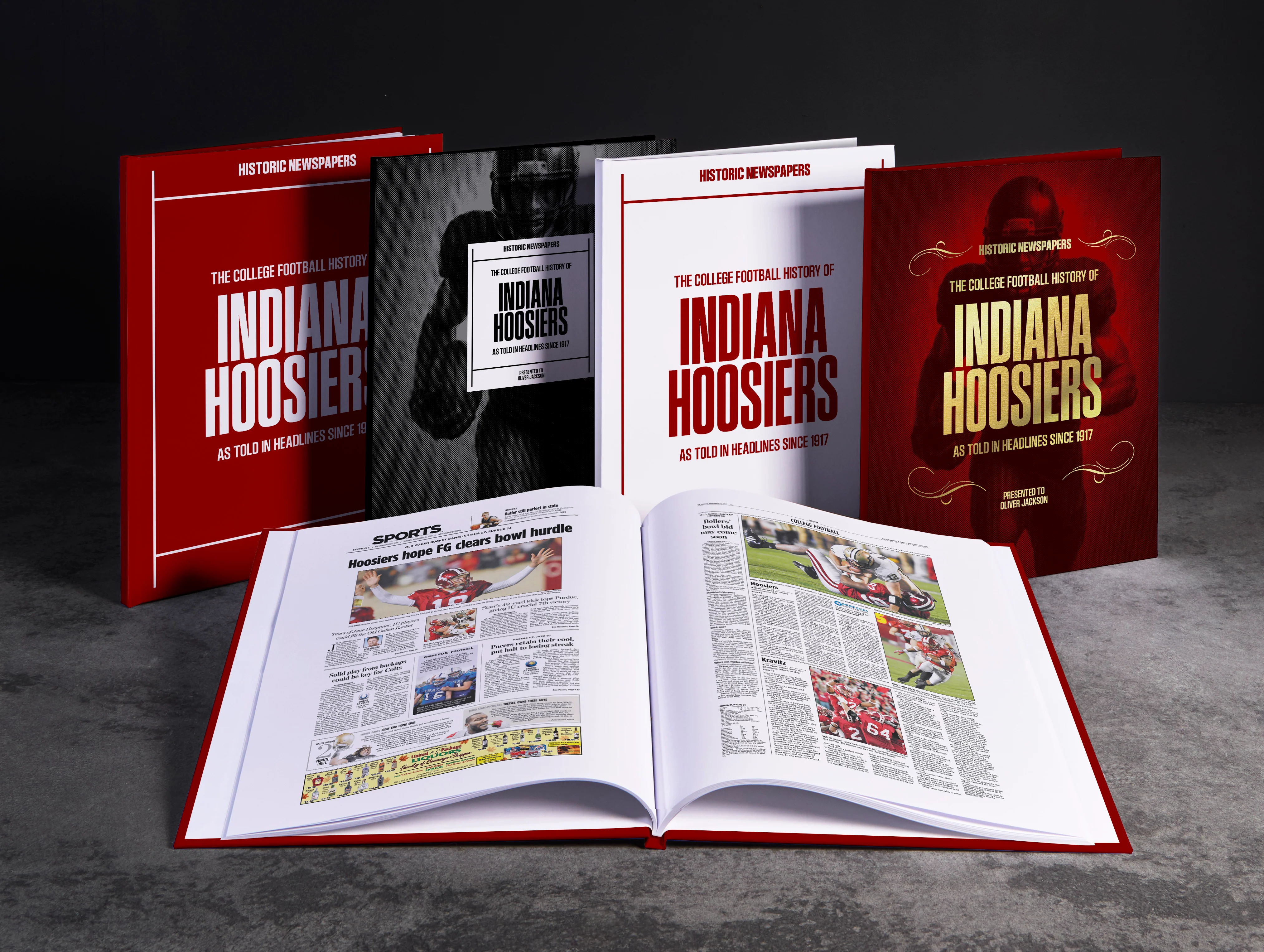 The College Football History of Indiana Hoosiers Book - Image 3