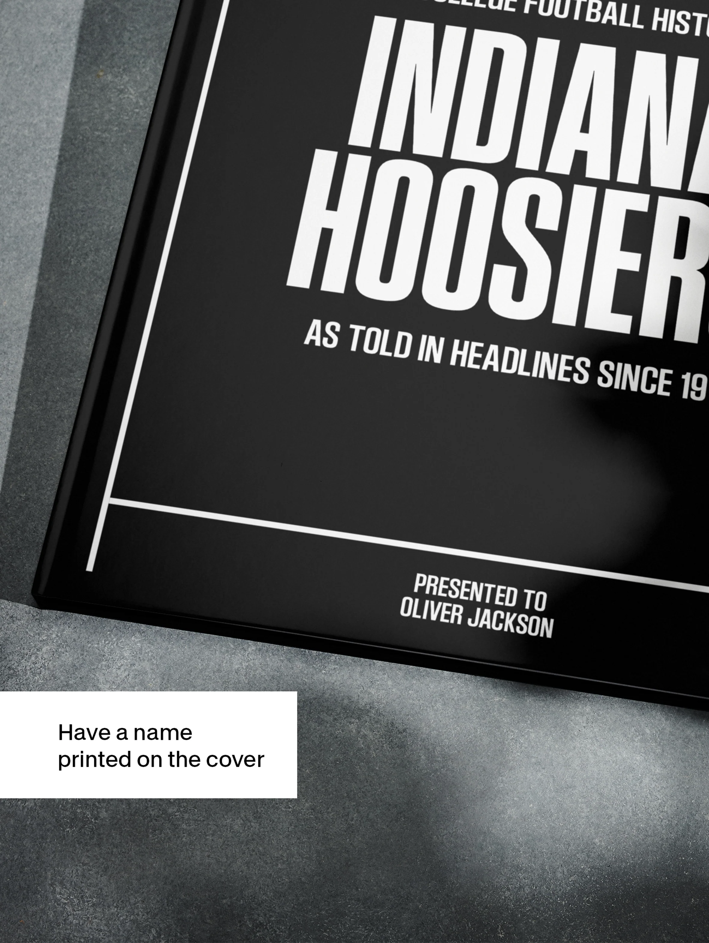 The College Football History of Indiana Hoosiers Book - Image 4