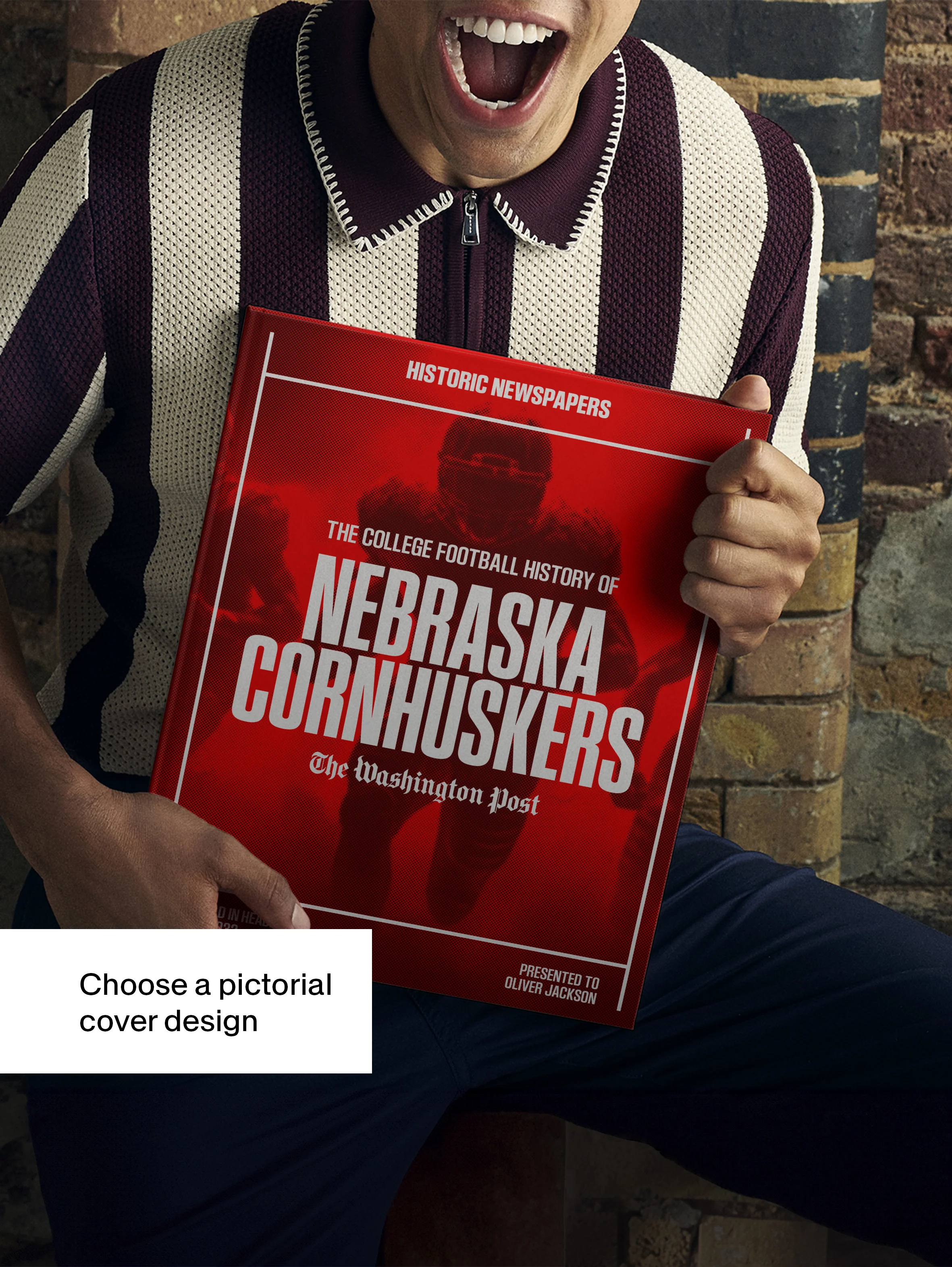 The College Football History of Nebraska Cornhuskers Washington Post Edition - Image 3