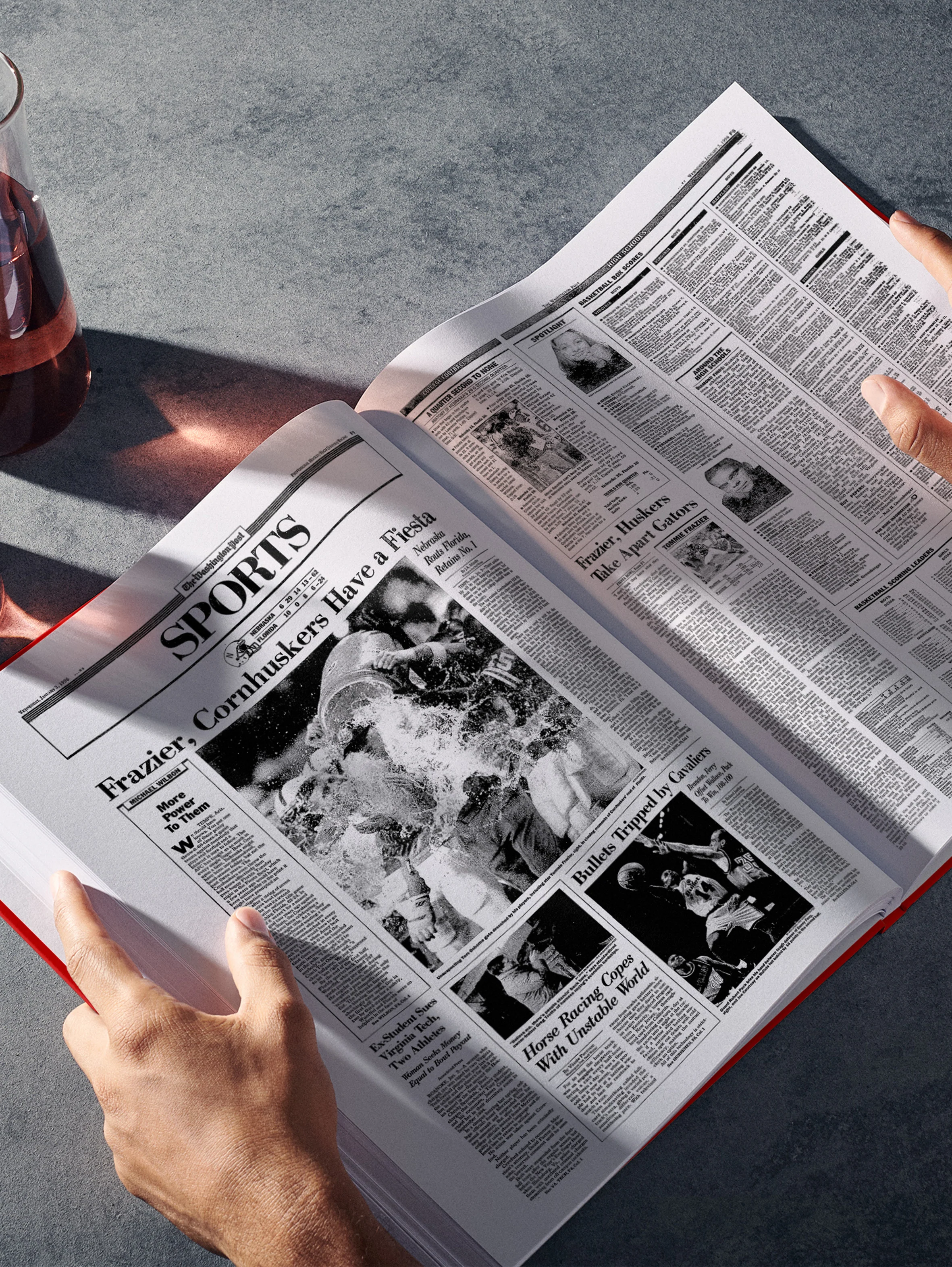 The College Football History of Nebraska Cornhuskers Washington Post Edition - Image 5