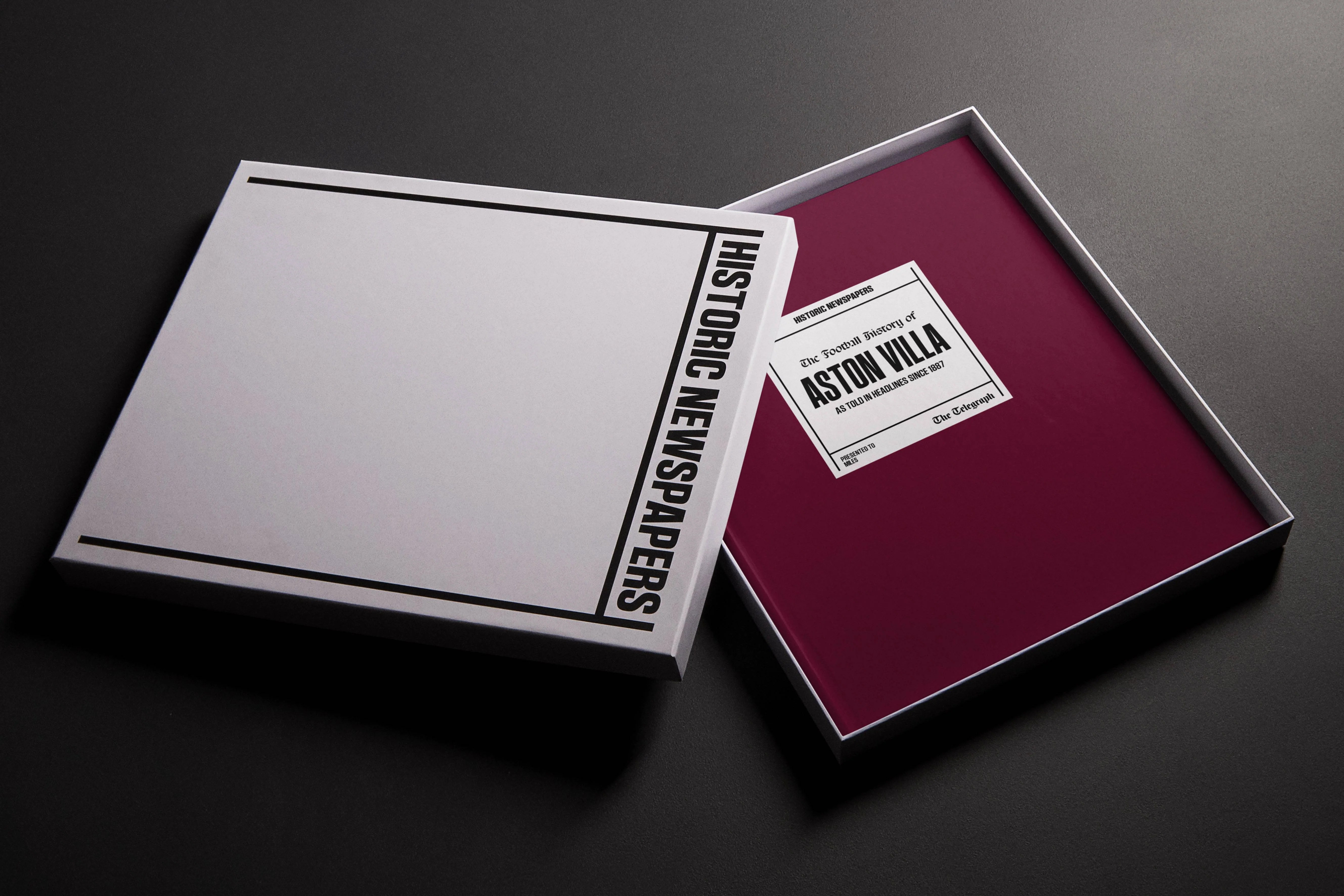 The Soccer History of Aston Villa Telegraph Edition Book - Image 3