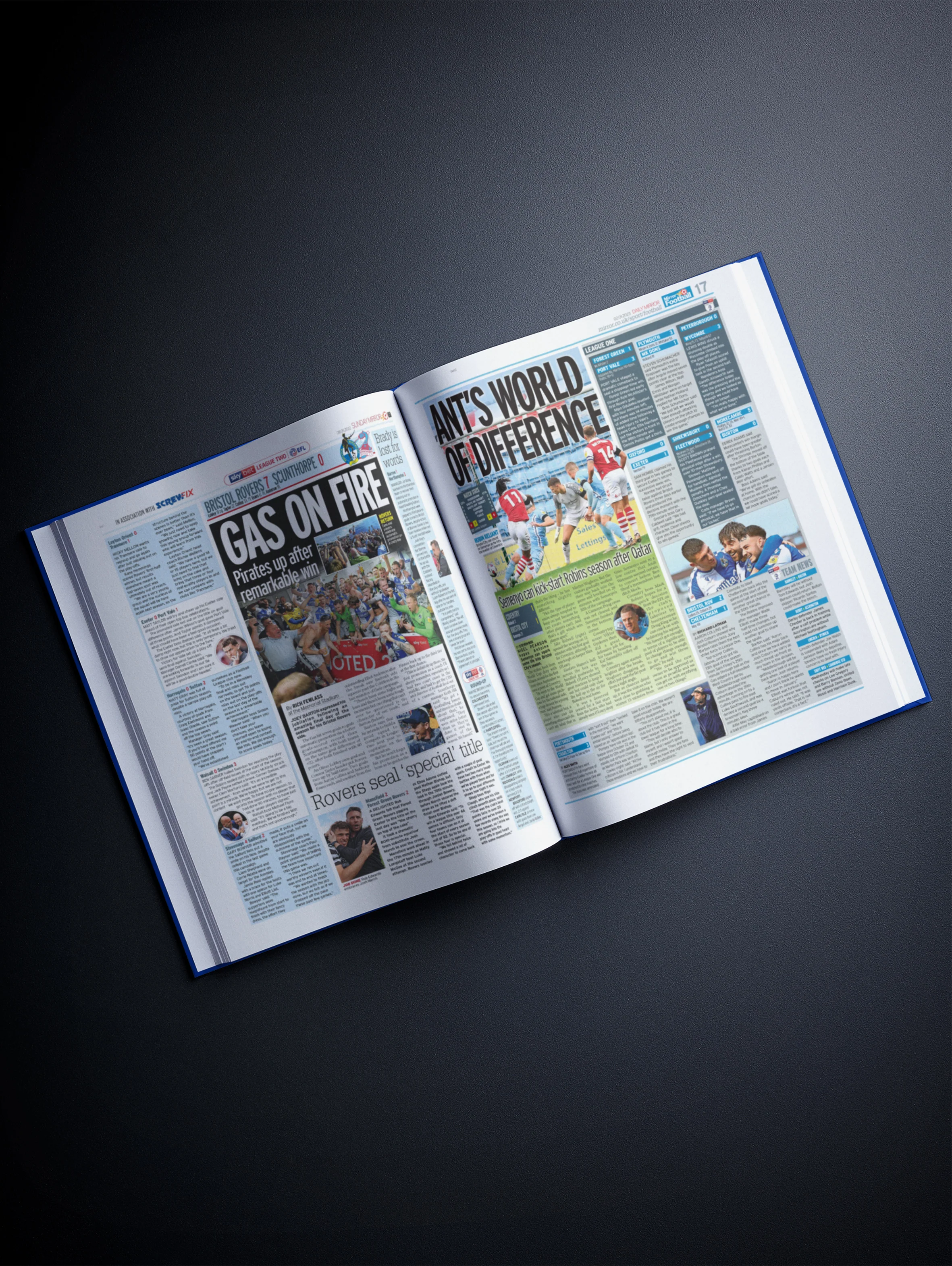 The Football History of Bristol Rovers Book - Image 6
