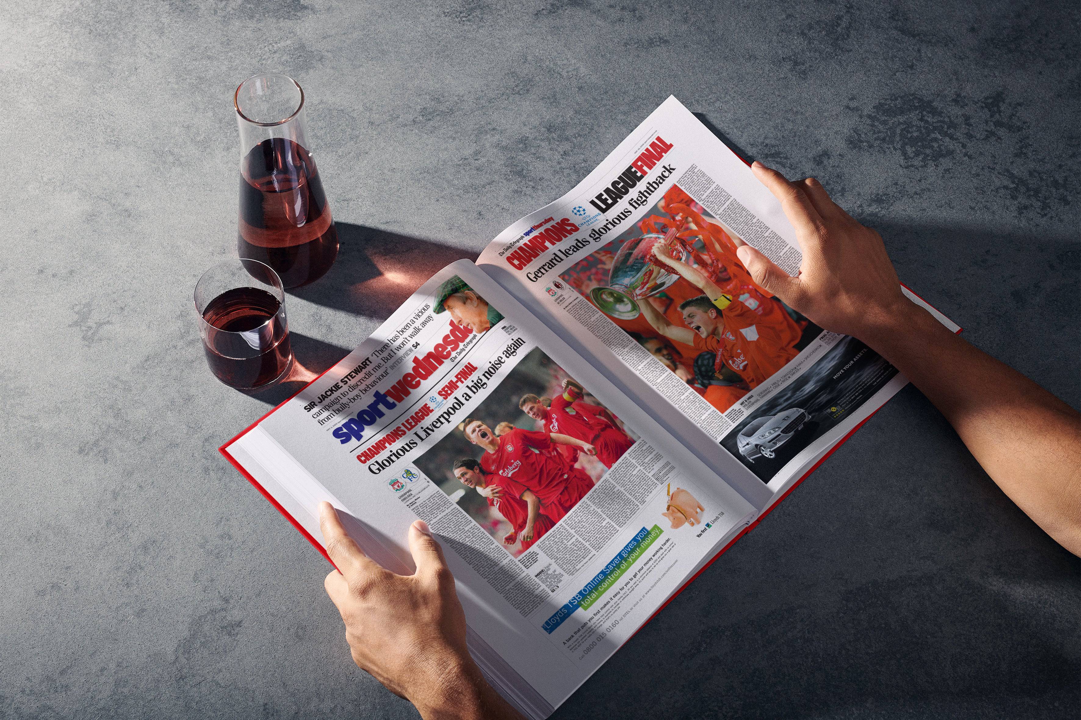 The Soccer History of Liverpool Telegraph Edition Book - Image 5