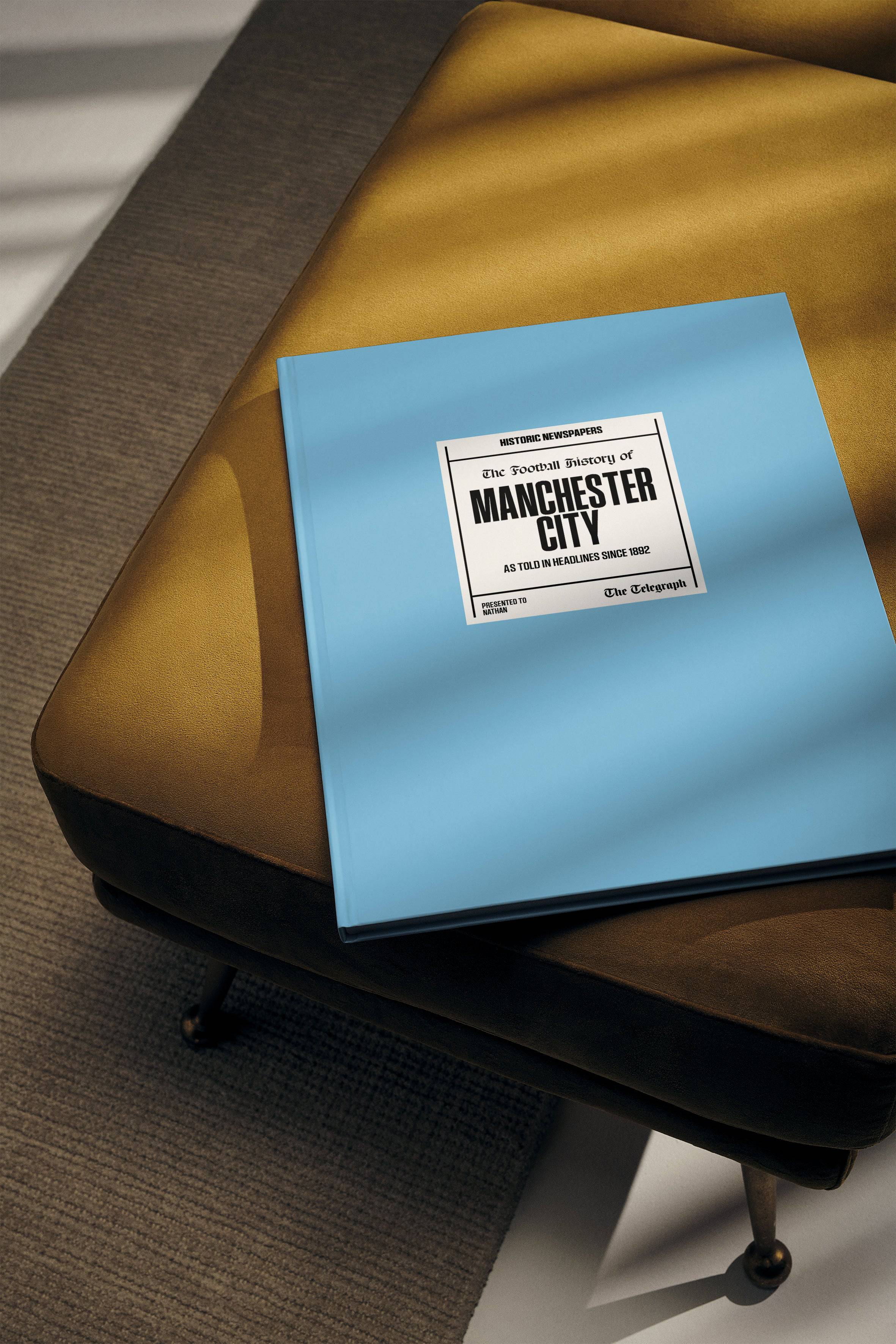The Soccer History of Manchester City Telegraph Edition Book - Image 5