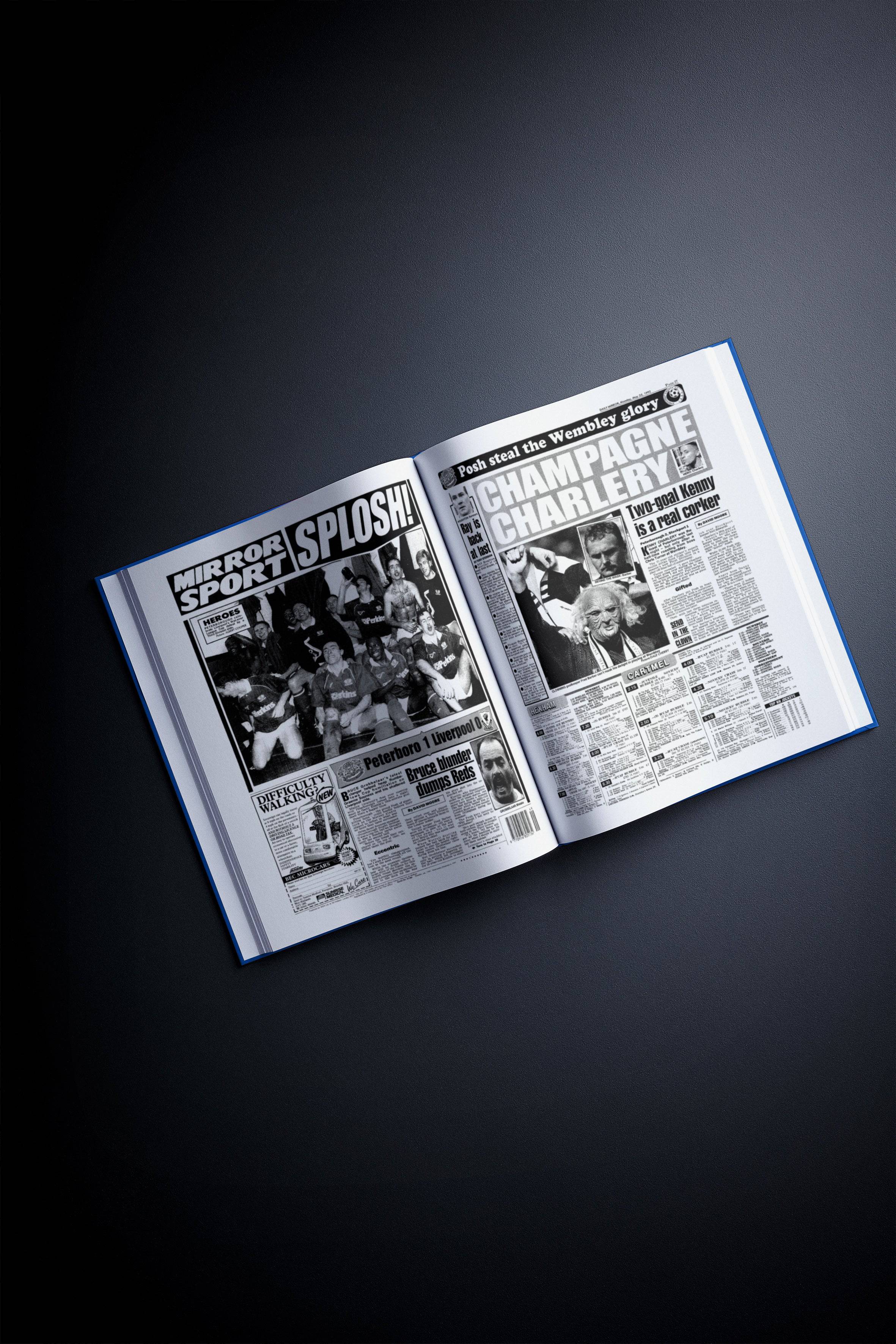 The Soccer History of Peterborough United Book - Image 2