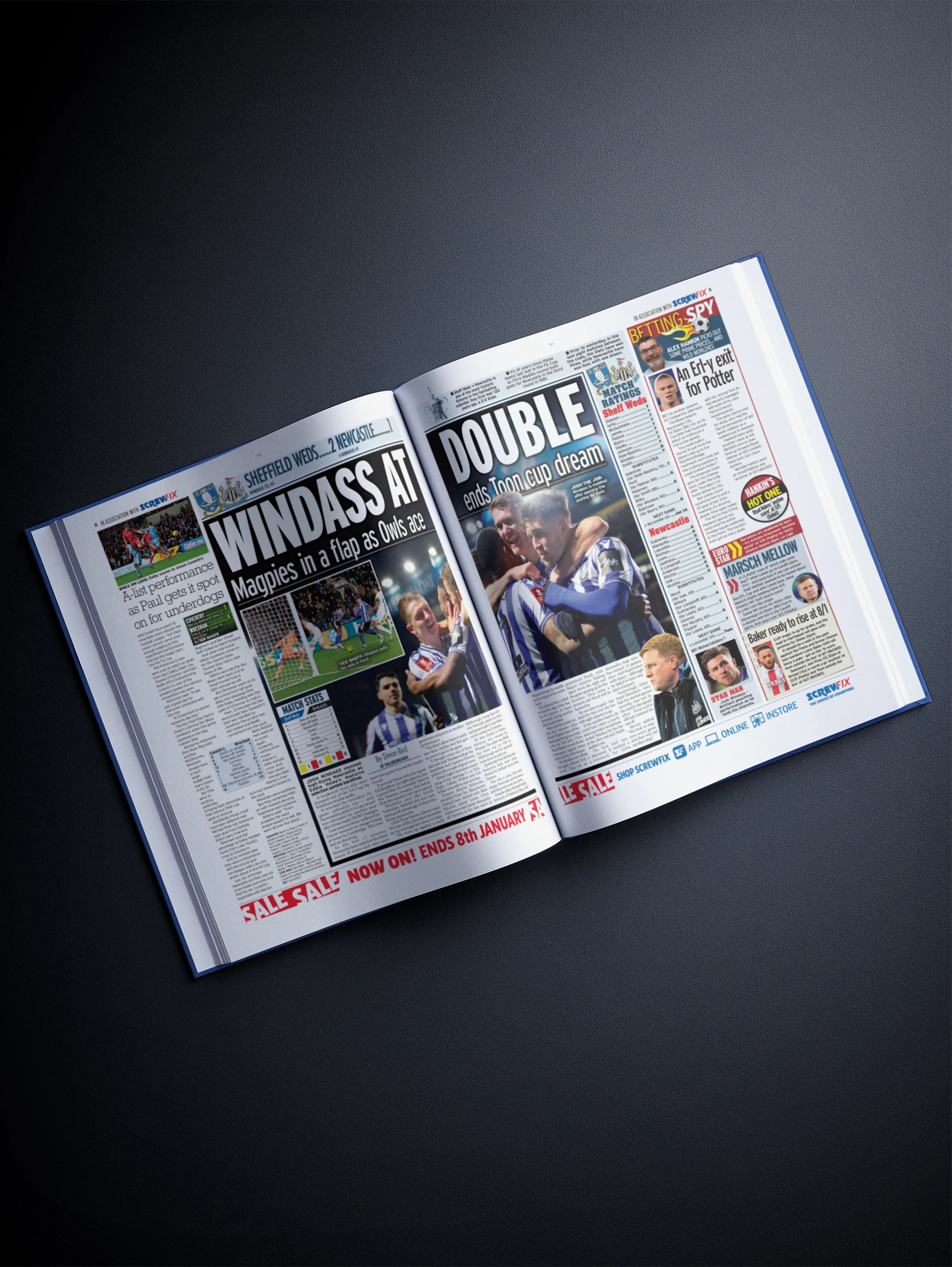 The Soccer History of Sheffield Wednesday Book - Image 6