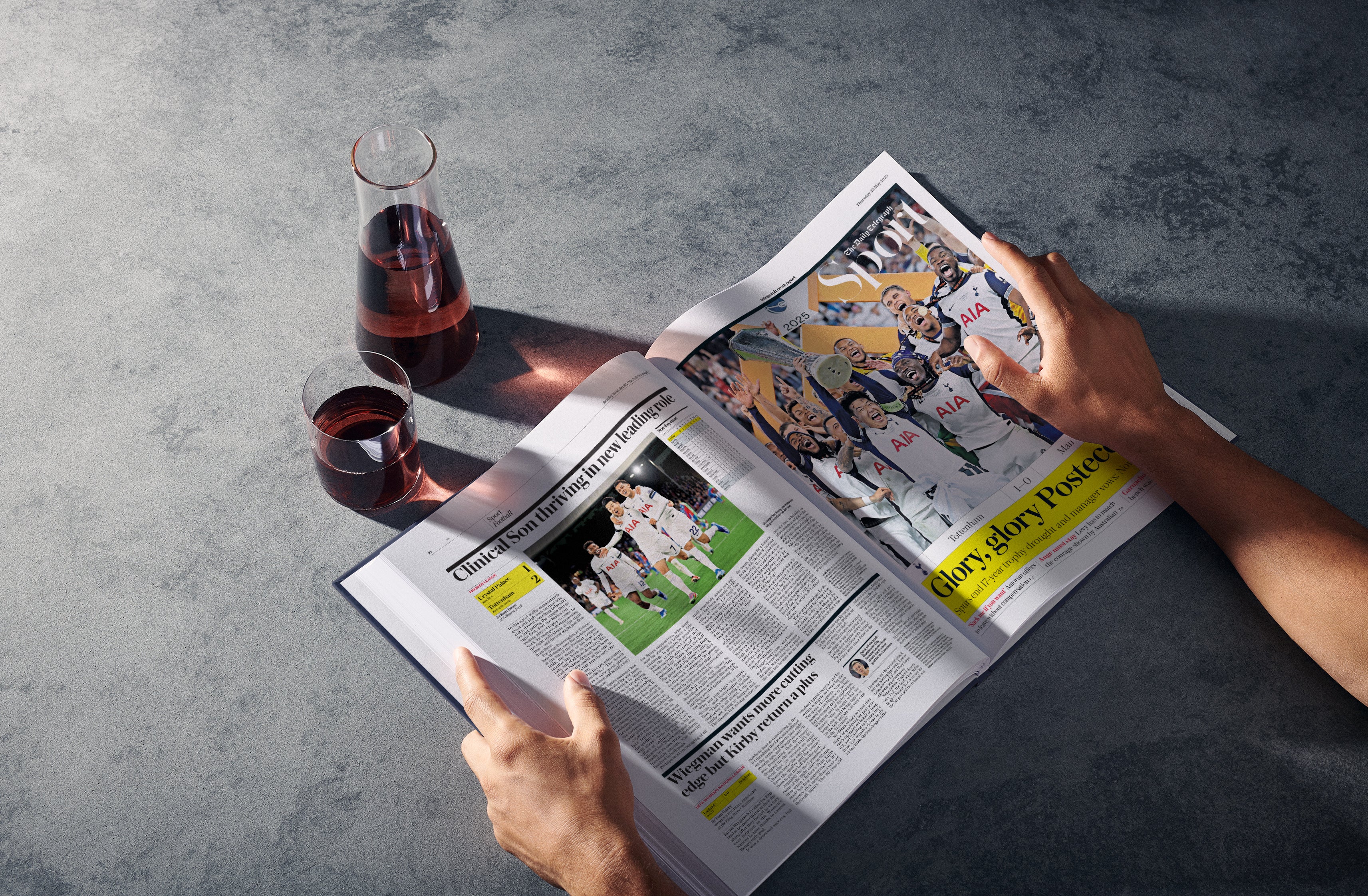 The Soccer History of Tottenham Hotspur Telegraph Edition Book - Image 5