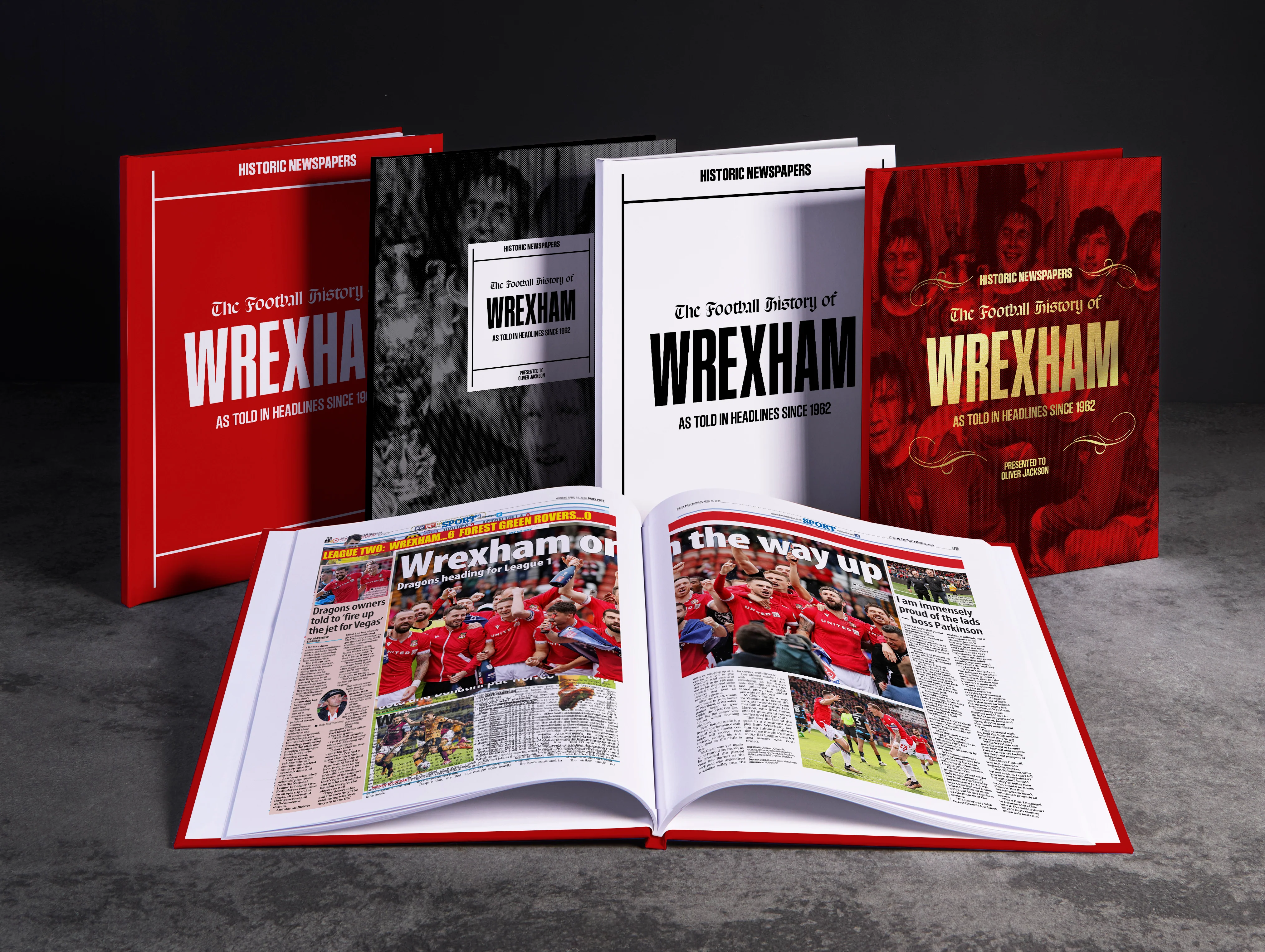 The Soccer History of Wrexham Book