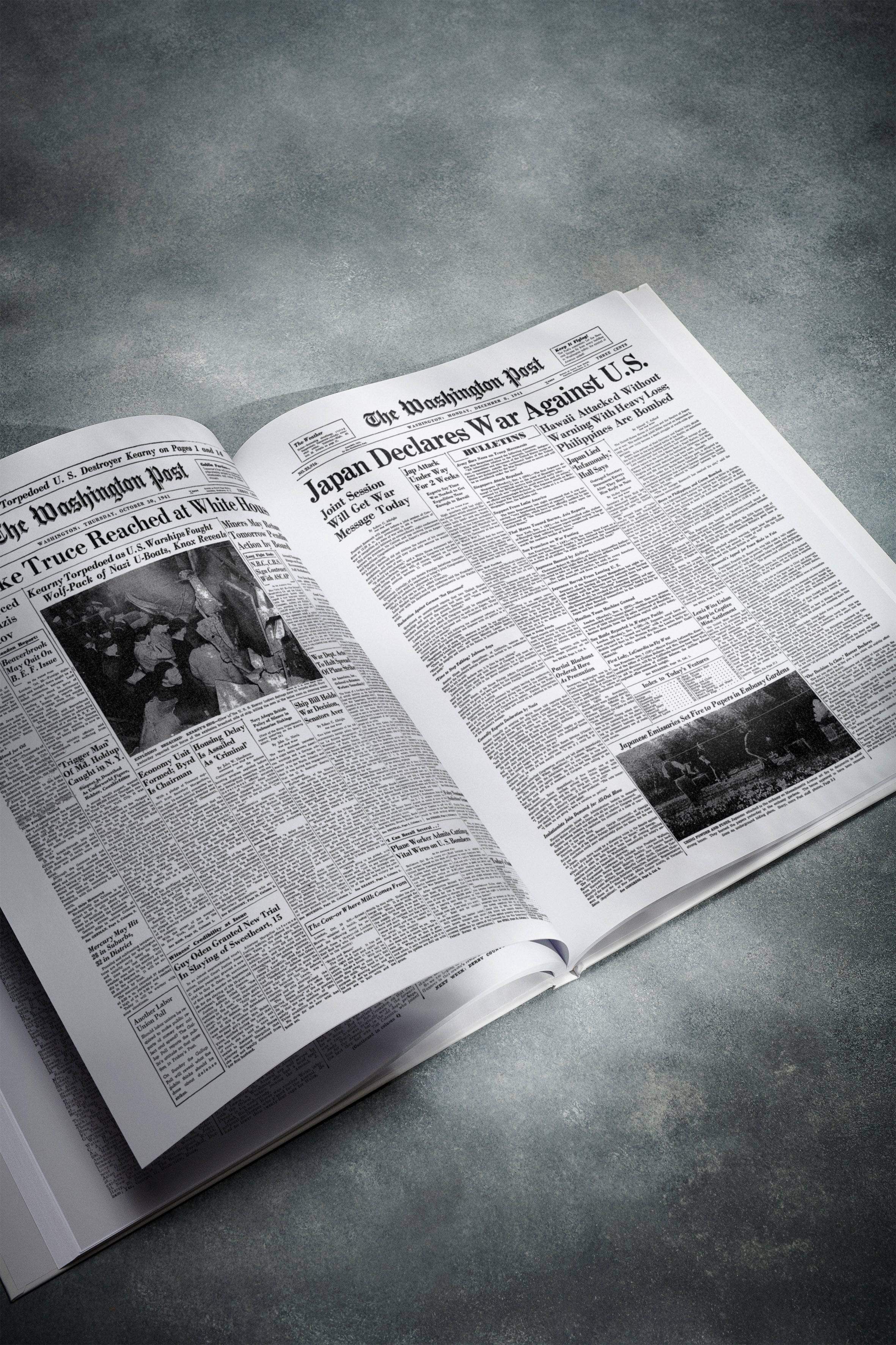 The History of 1940s Washington Post Edition Book - Image 2