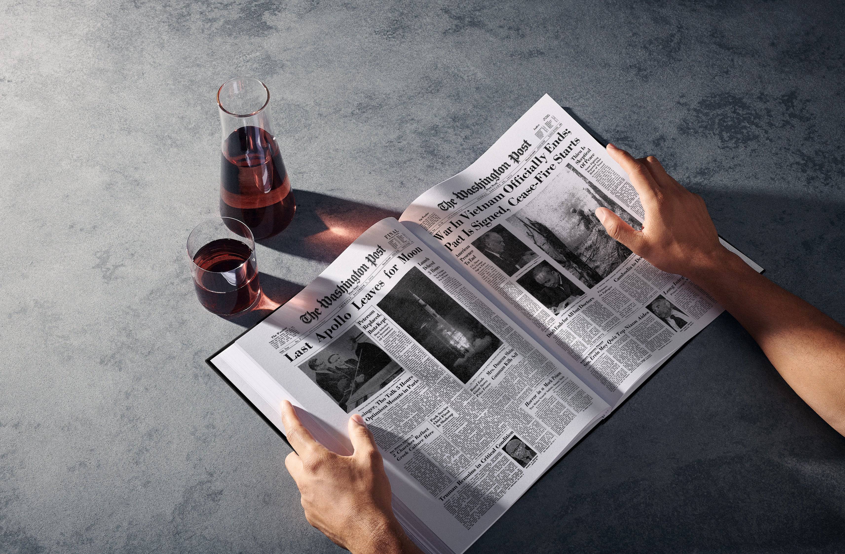 The History of 1970s Washington Post Edition Book - Image 2
