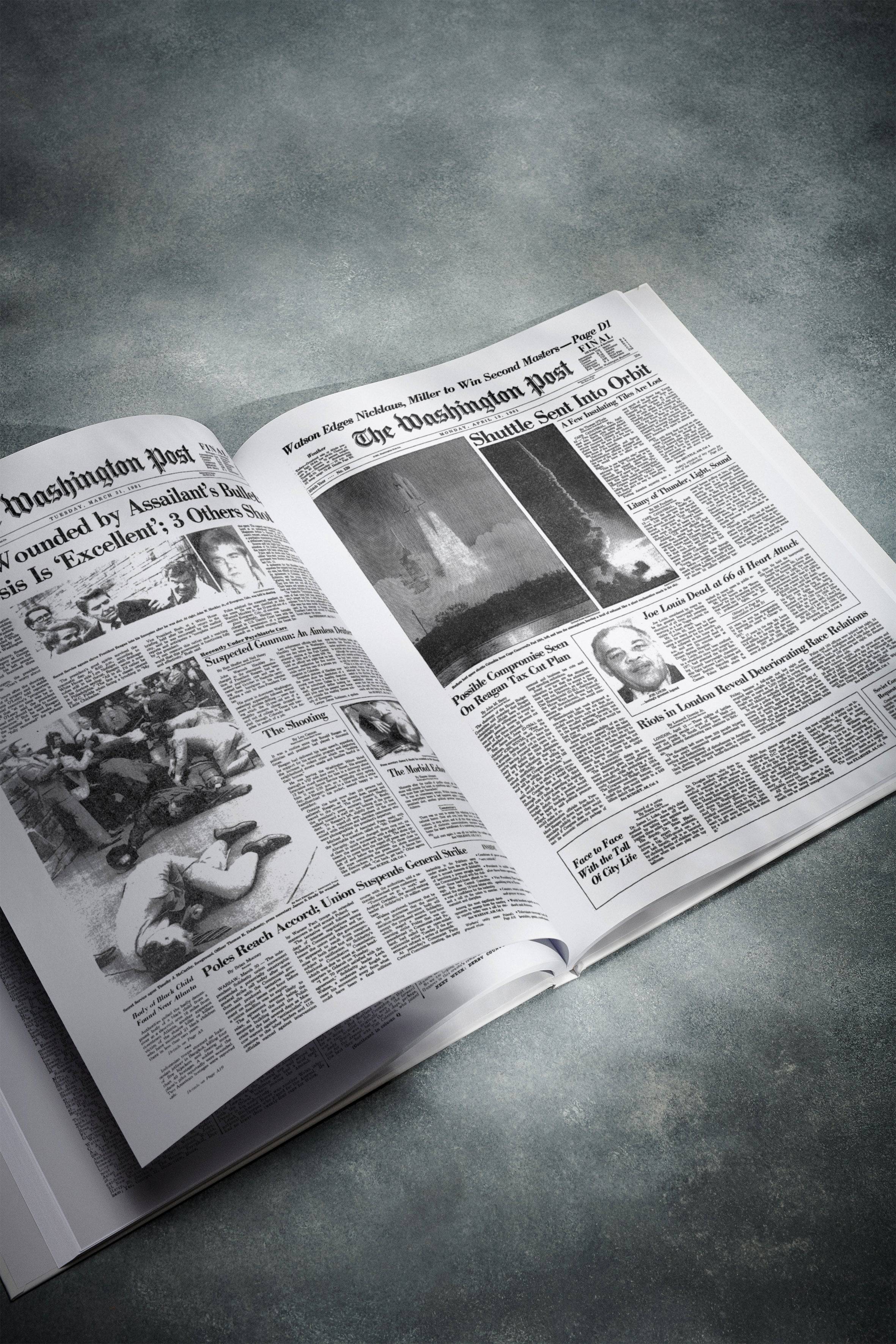 The History of 1980s Washington Post Edition Book - Image 2