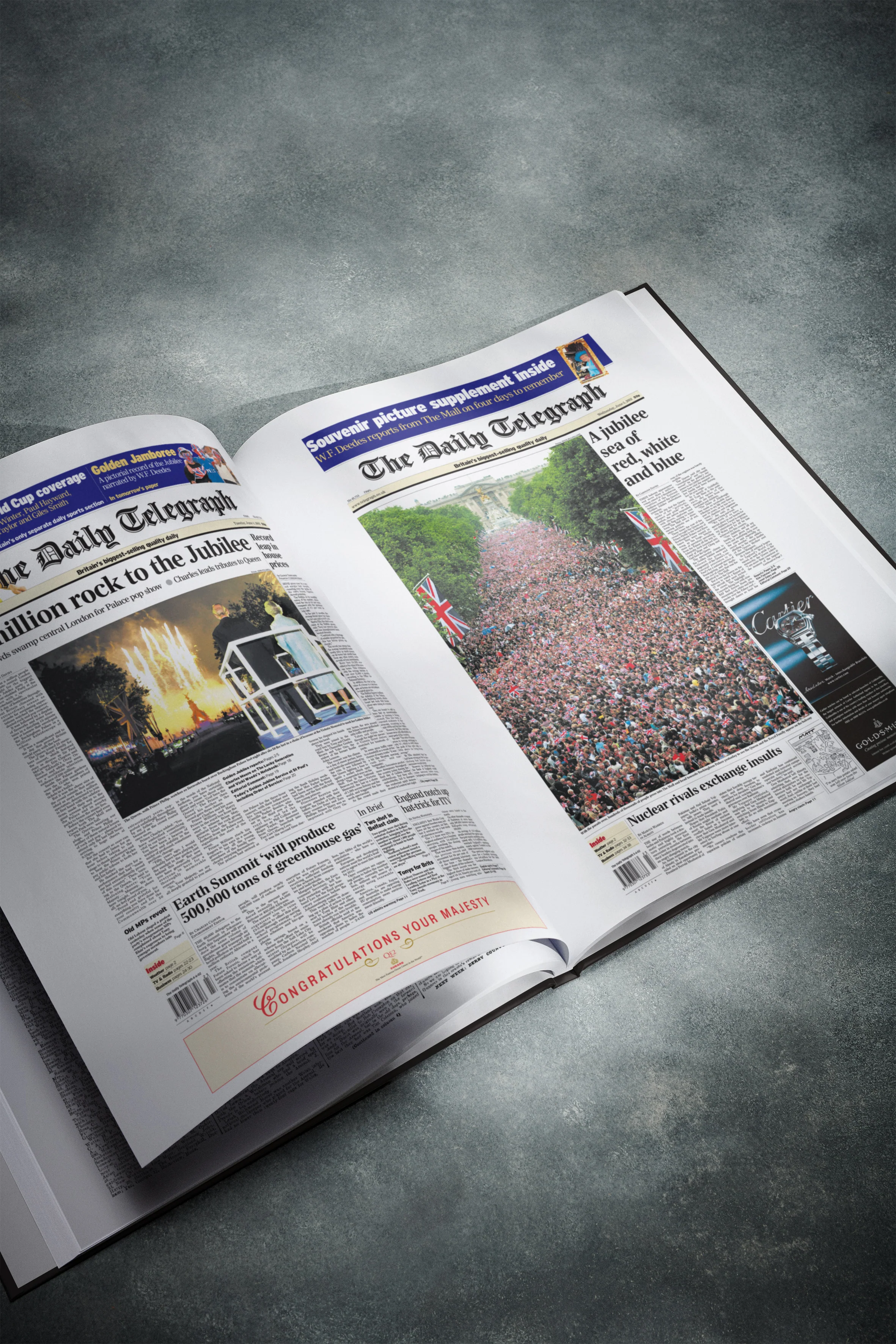 The History of The Queen's Platinum Jubilee Telegraph Edition - Image 6