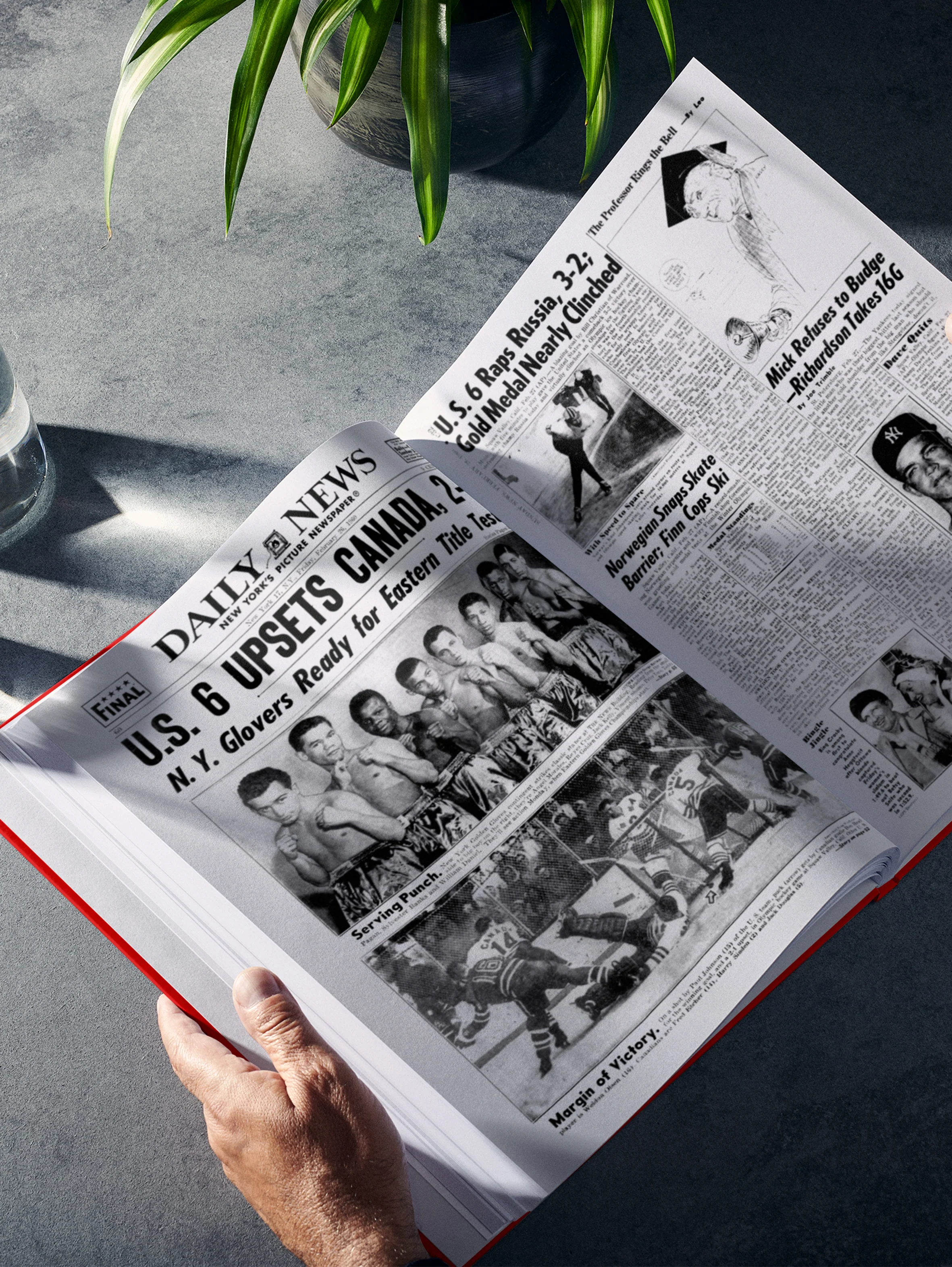 The Olympic Hockey History of Team USA New York Daily News Edition - Image 7