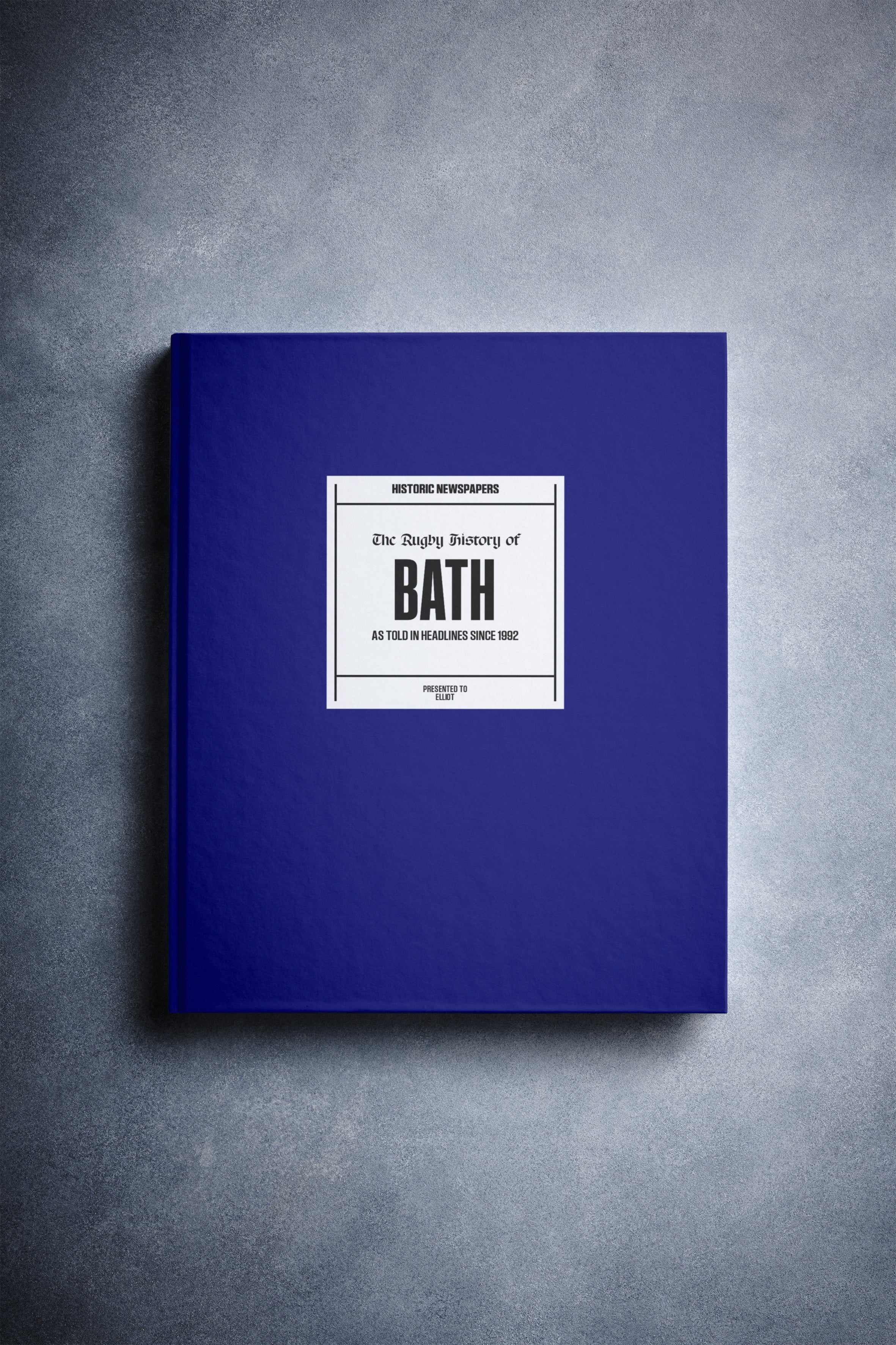 The Rugby History of Bath Book