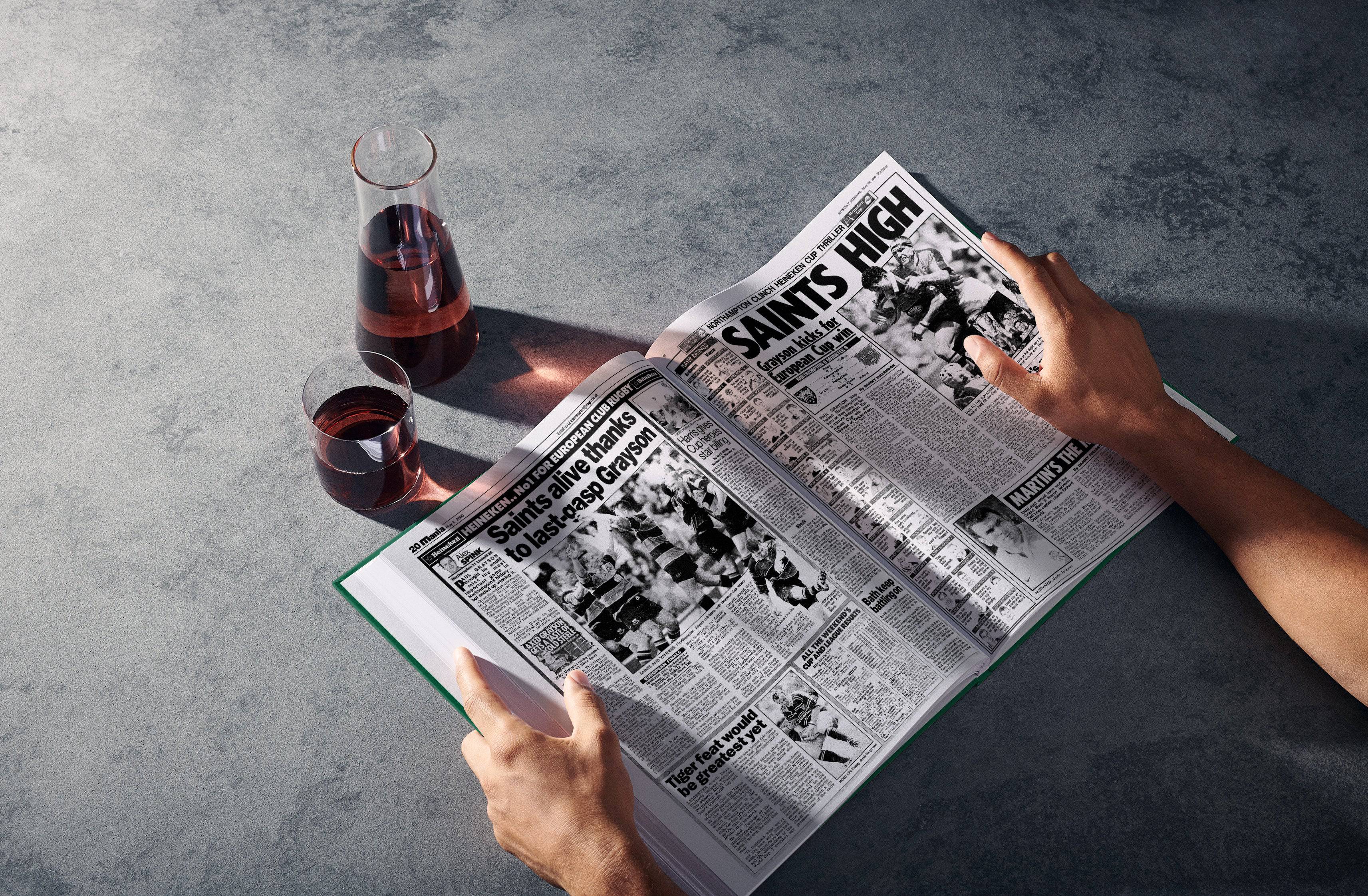 The Rugby History of Northampton Saints Book - Image 2