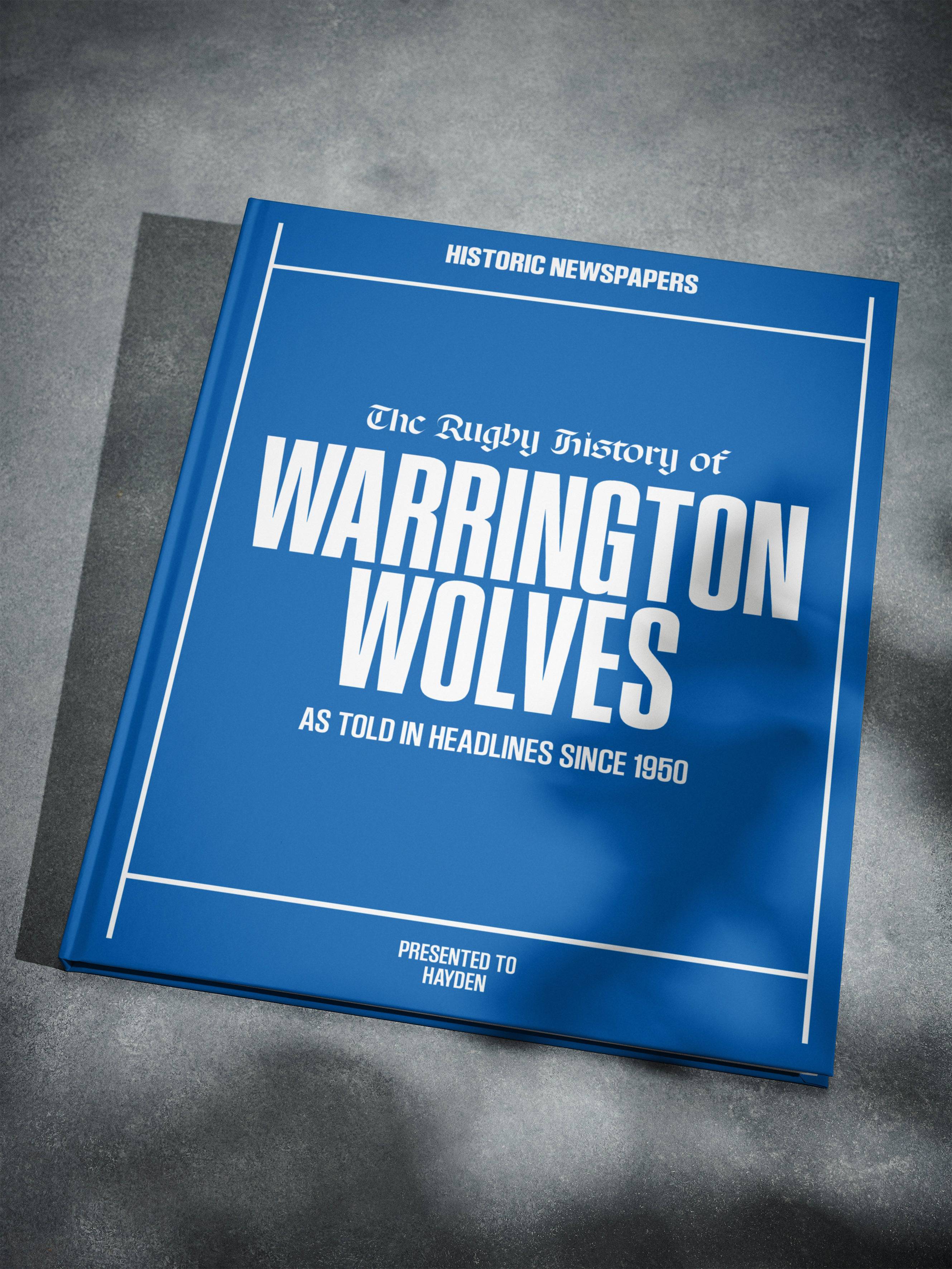 The Rugby History of Warrington Wolves Book - Image 3