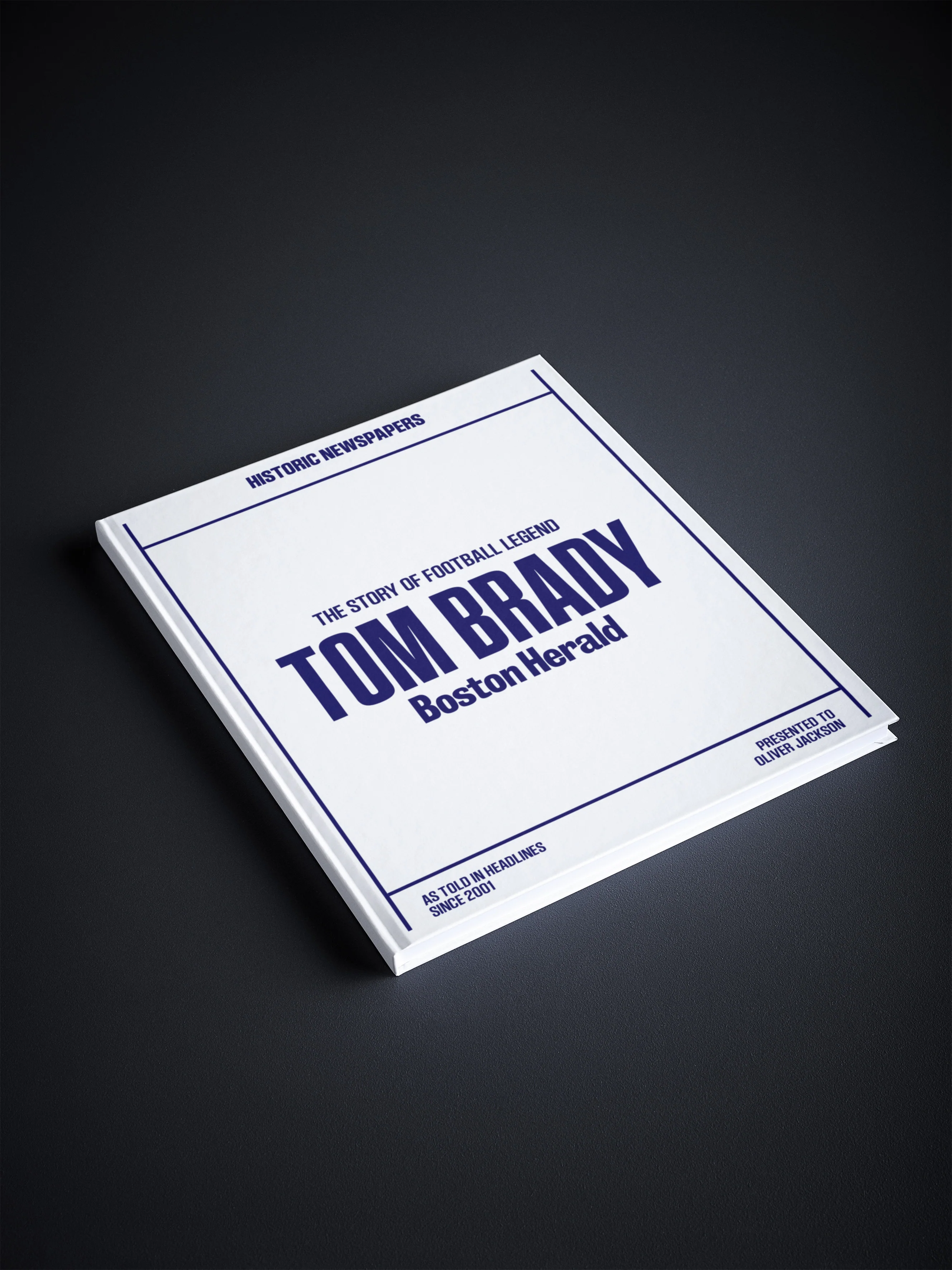 The Story of Football Legend Tom Brady Boston Herald Edition - Image 7