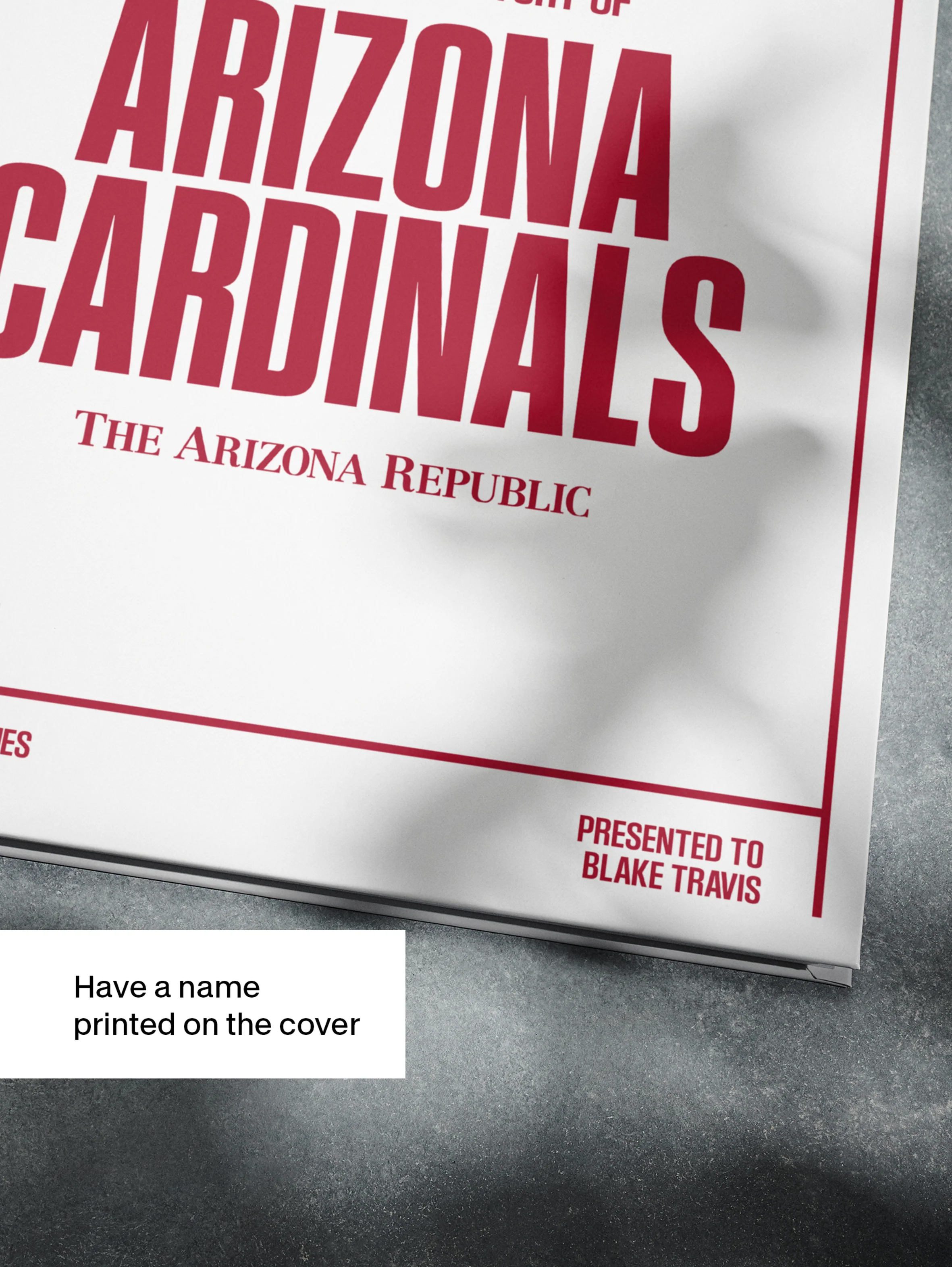 The Football History of Arizona Cardinals Book - Image 4
