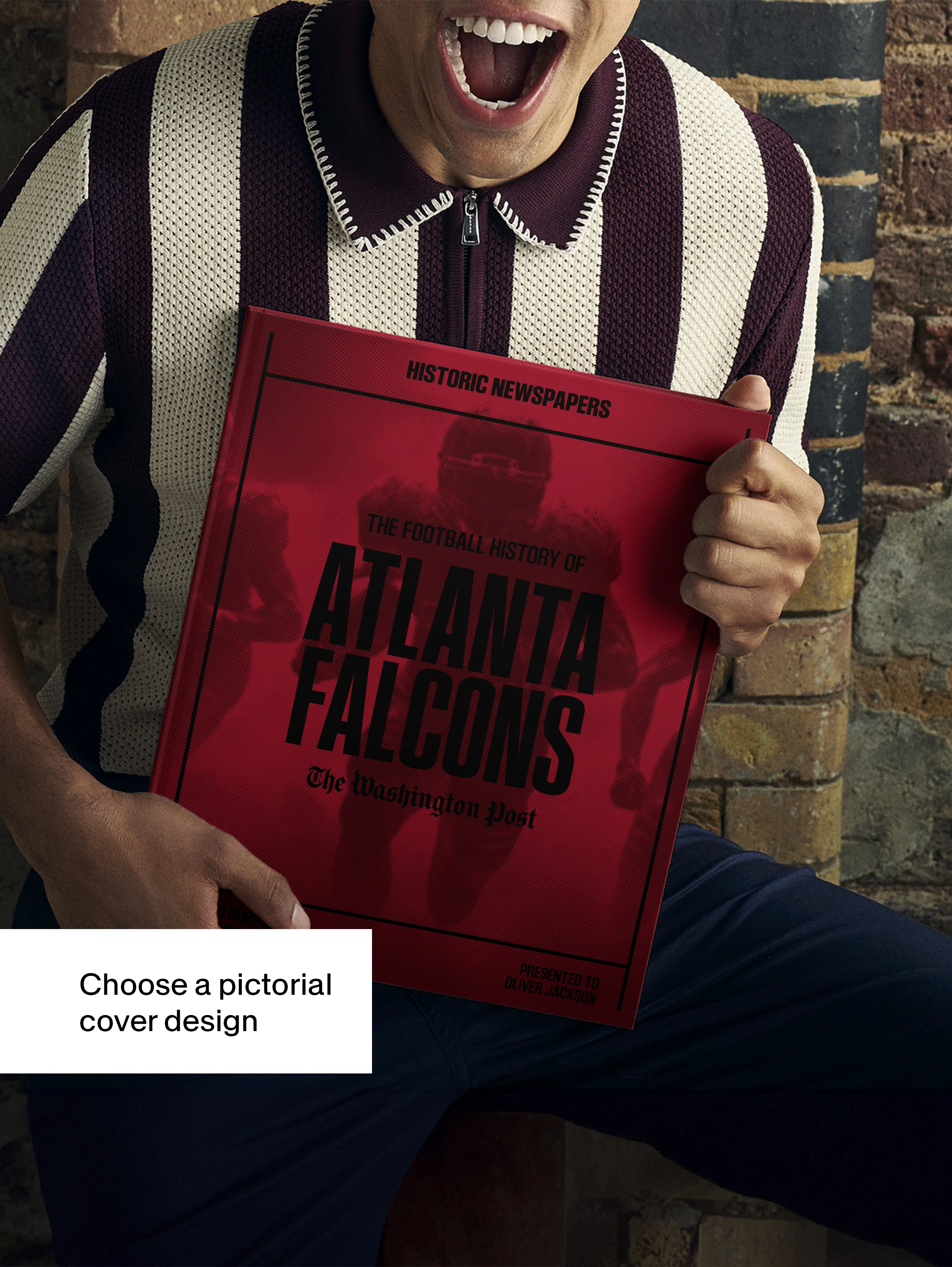 The Football History of Atlanta Falcons Washington Post Edition Book - Image 4