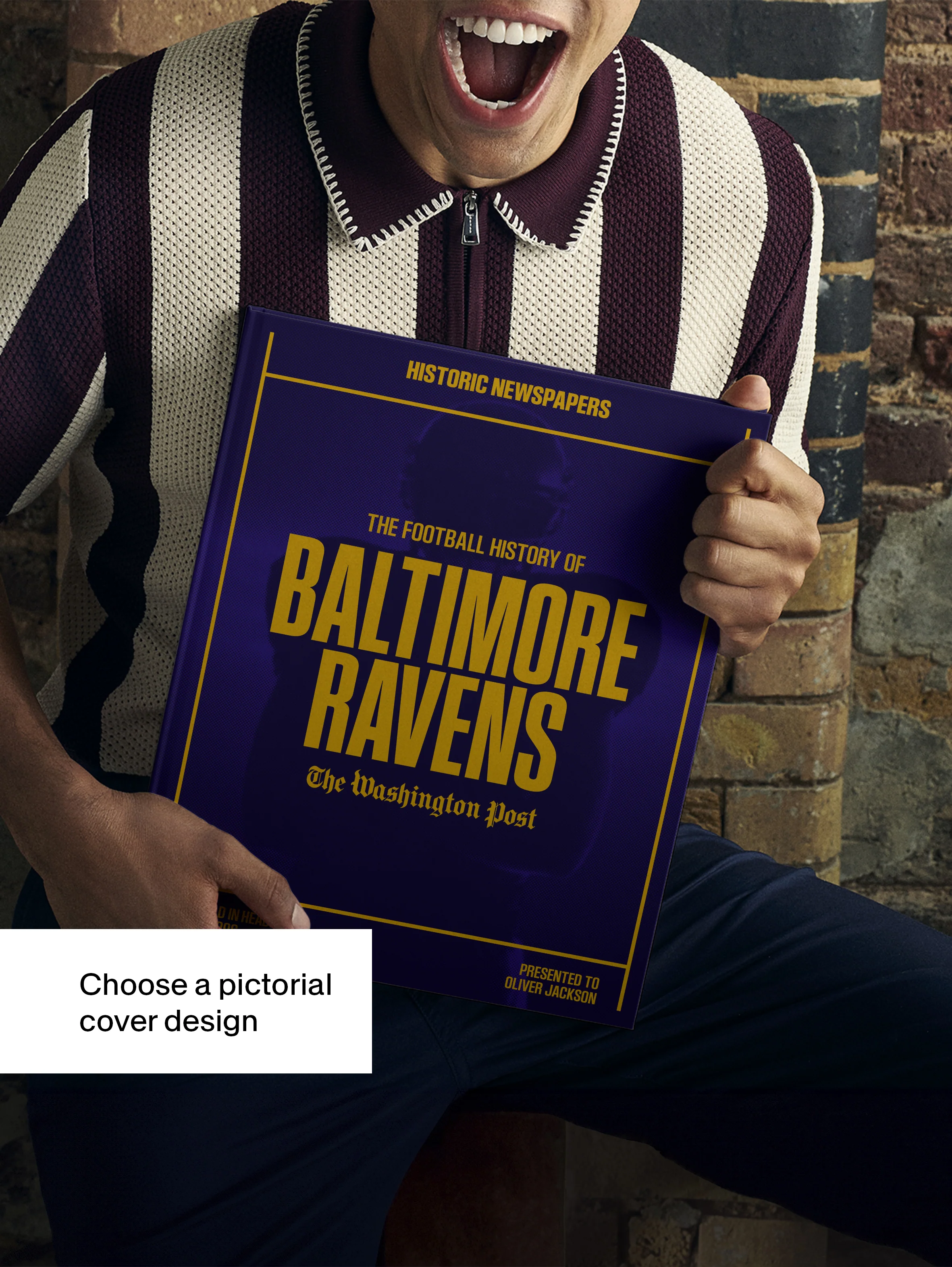 The Football History of Baltimore Ravens Washington Post Edition Book - Image 4