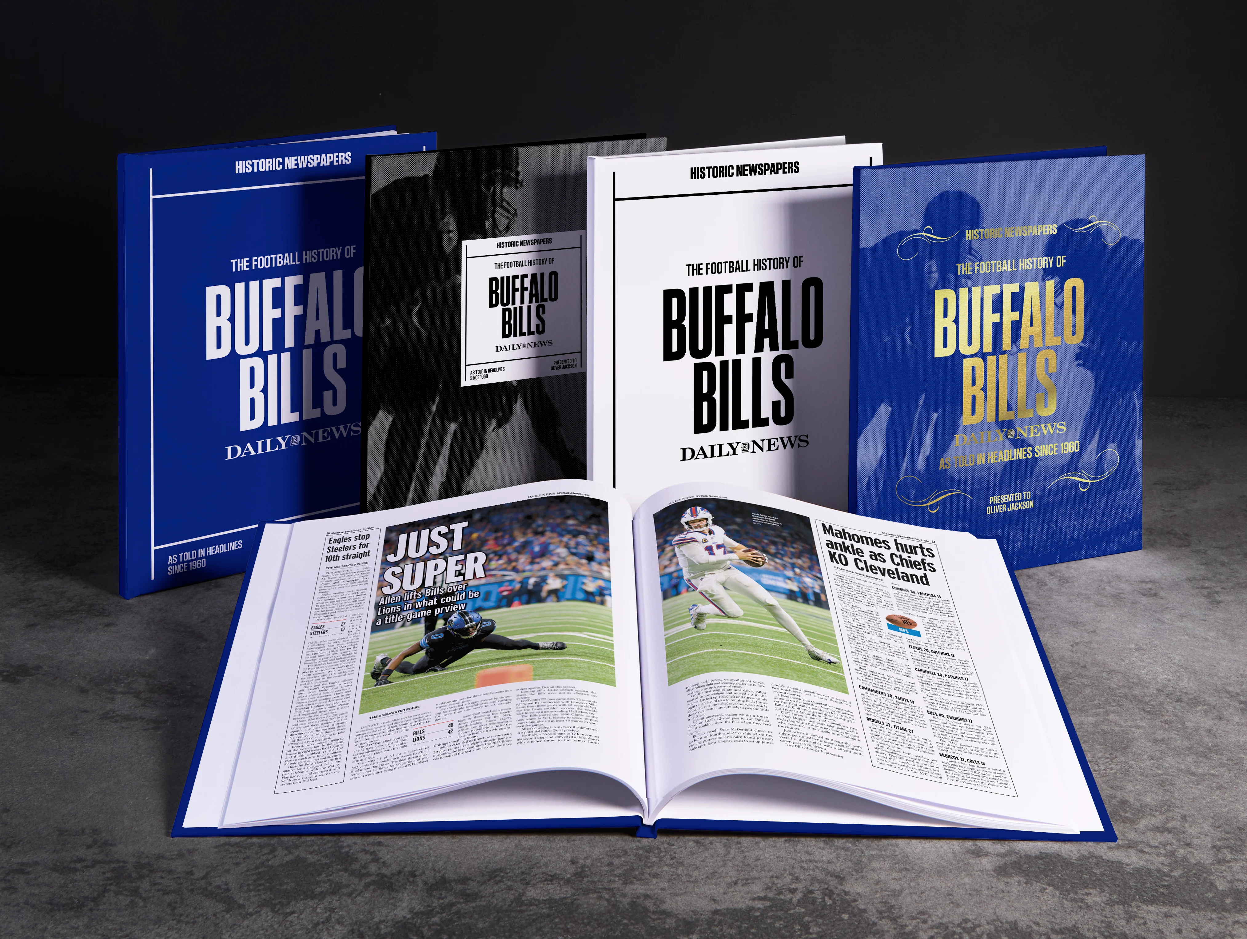 The Football History of Buffalo Bills Daily News Edition Book - Image 2