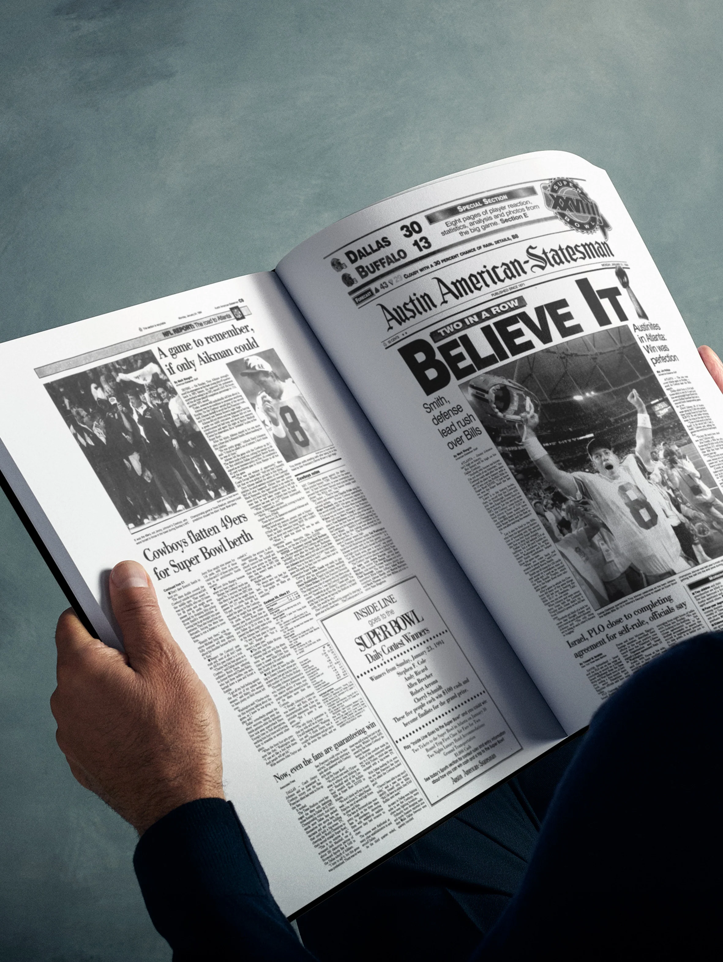 The Football History of Dallas Cowboys Book - Image 8