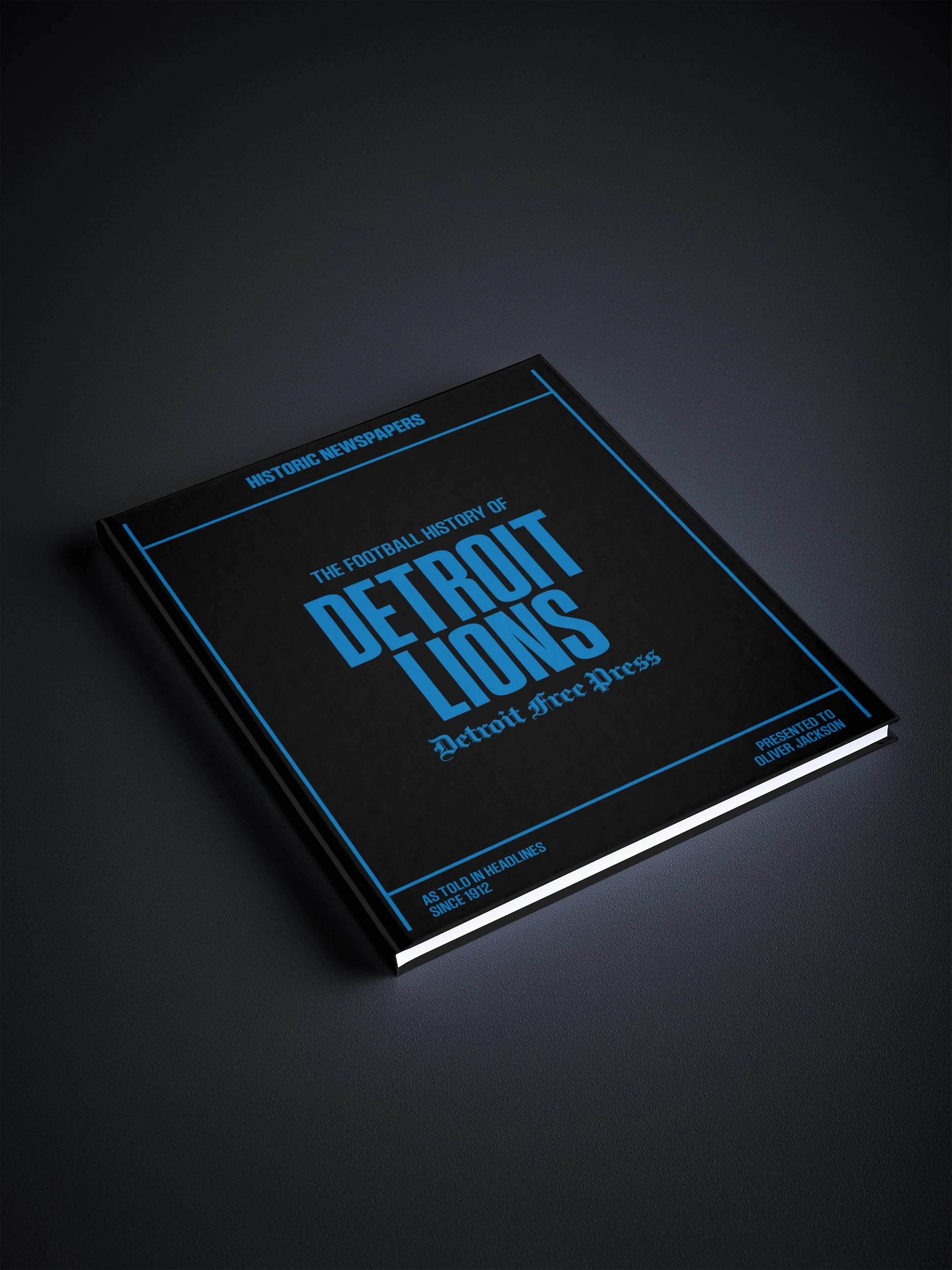 The Football History of Detroit Lions Washington Post Edition Book - Image 7