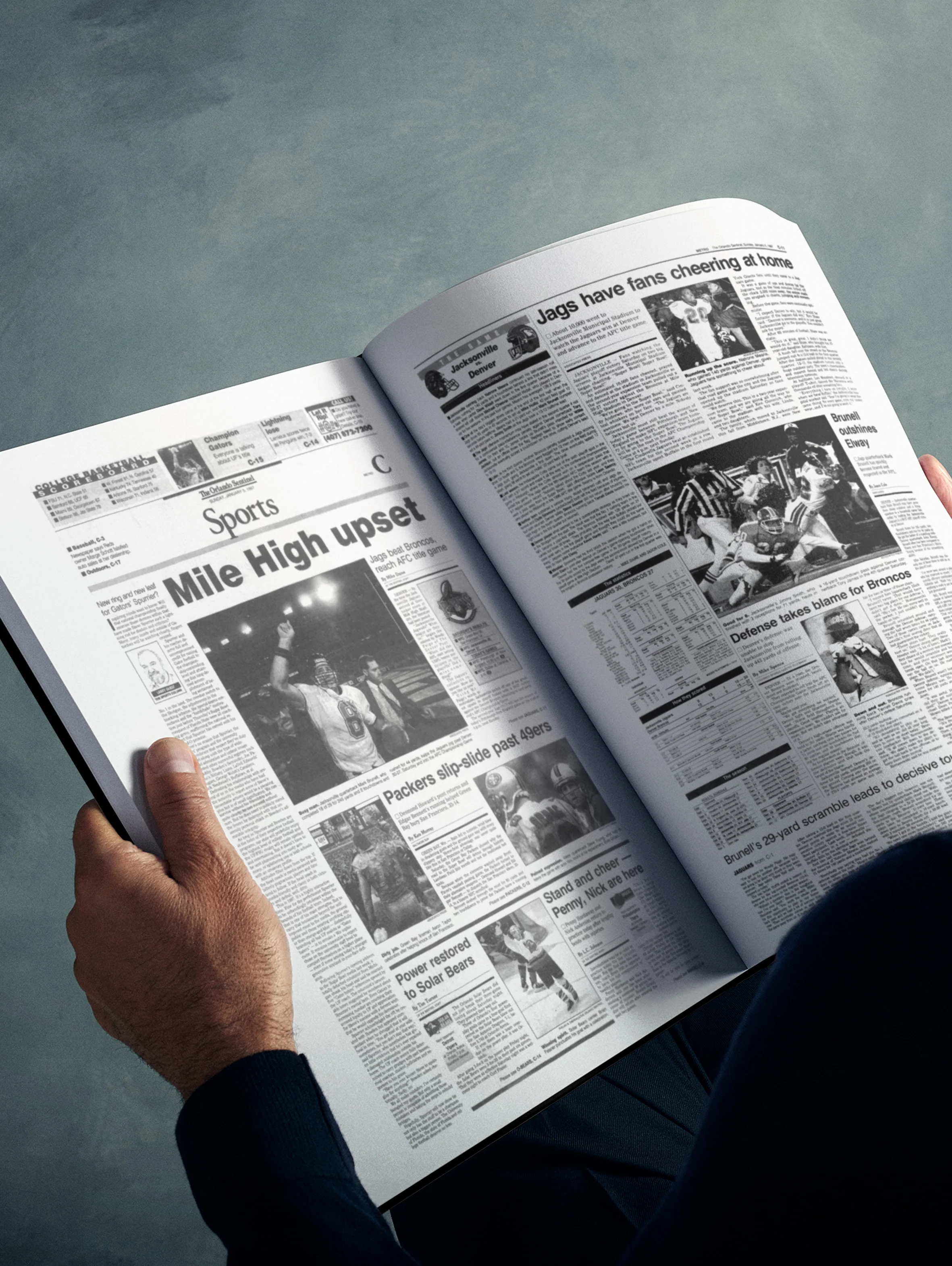 The Football History of Jacksonville Jaguars Orlando Sentinel Edition Book - Image 5