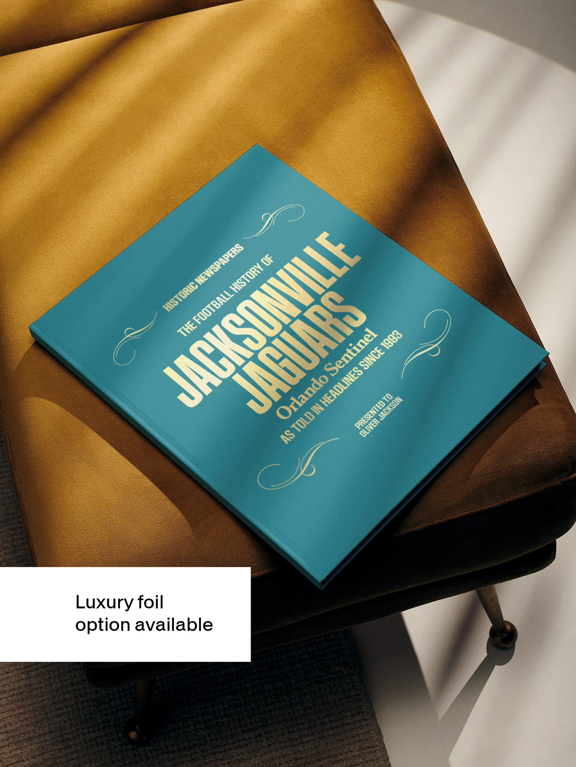 The Football History of Jacksonville Jaguars Orlando Sentinel Edition Book - Image 8