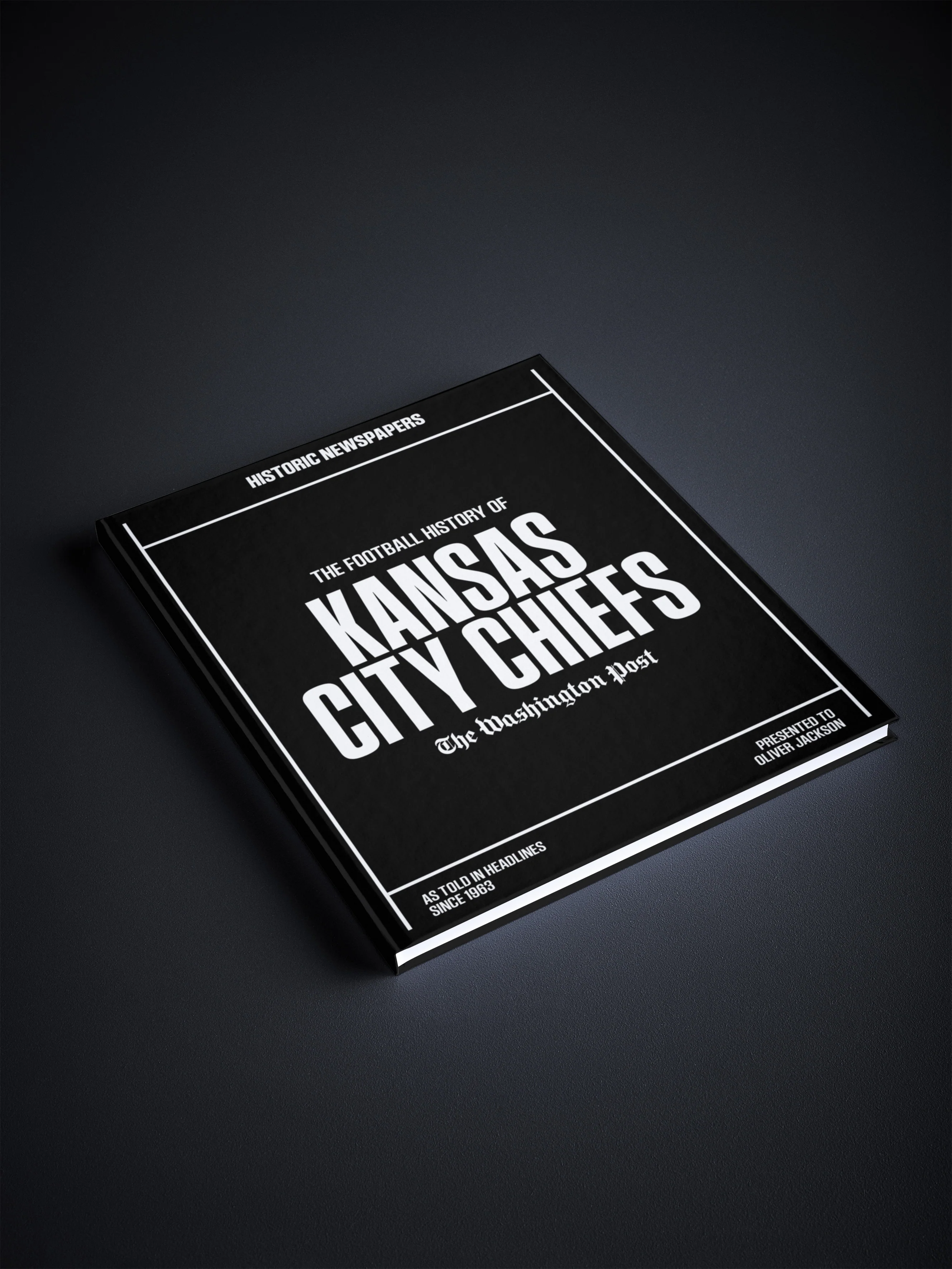 The Football History of Kansas City Chiefs Washington Post Edition Book - Image 9