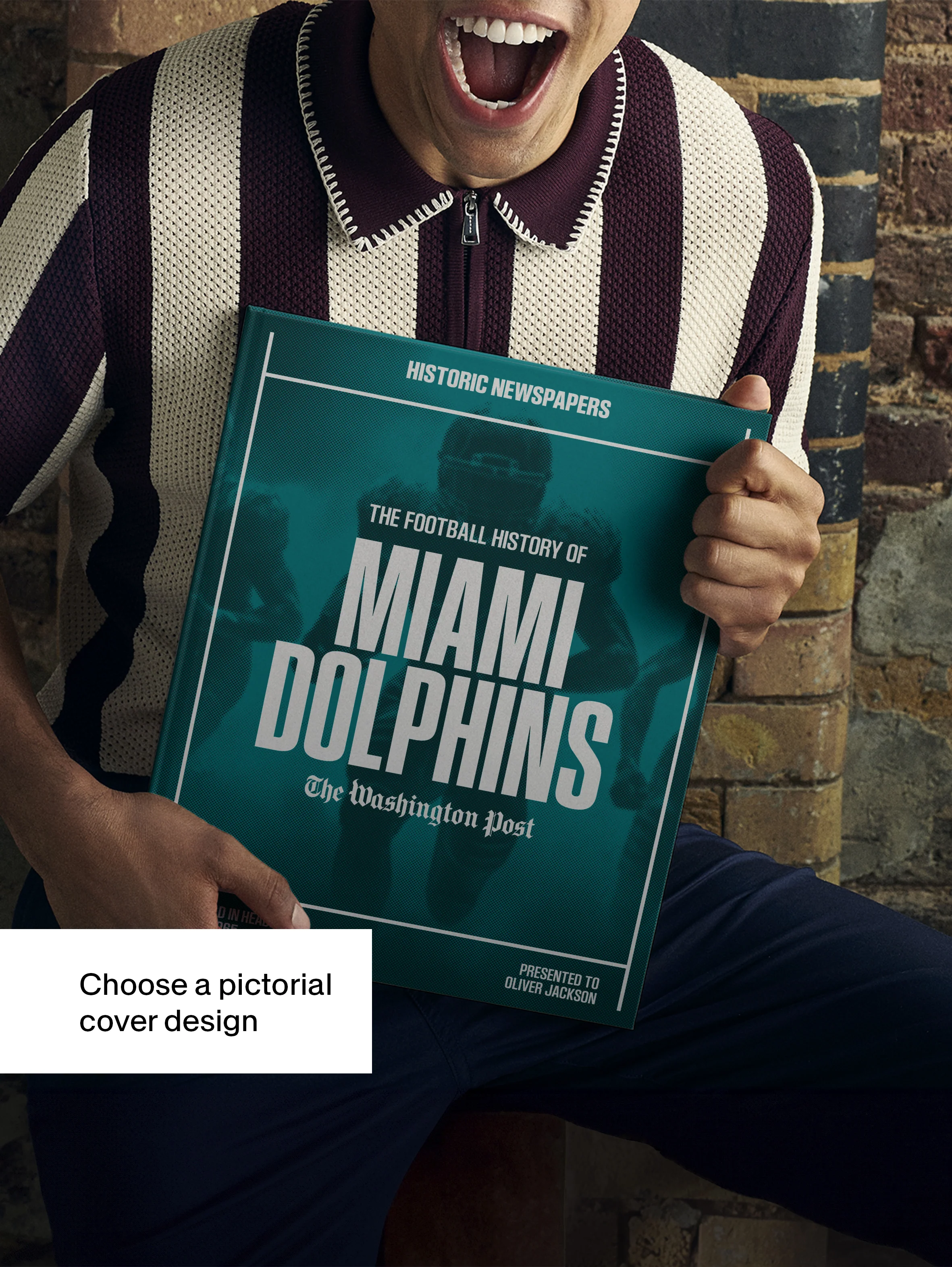 The Football History of Miami Dolphins Washington Post Edition Book - Image 4