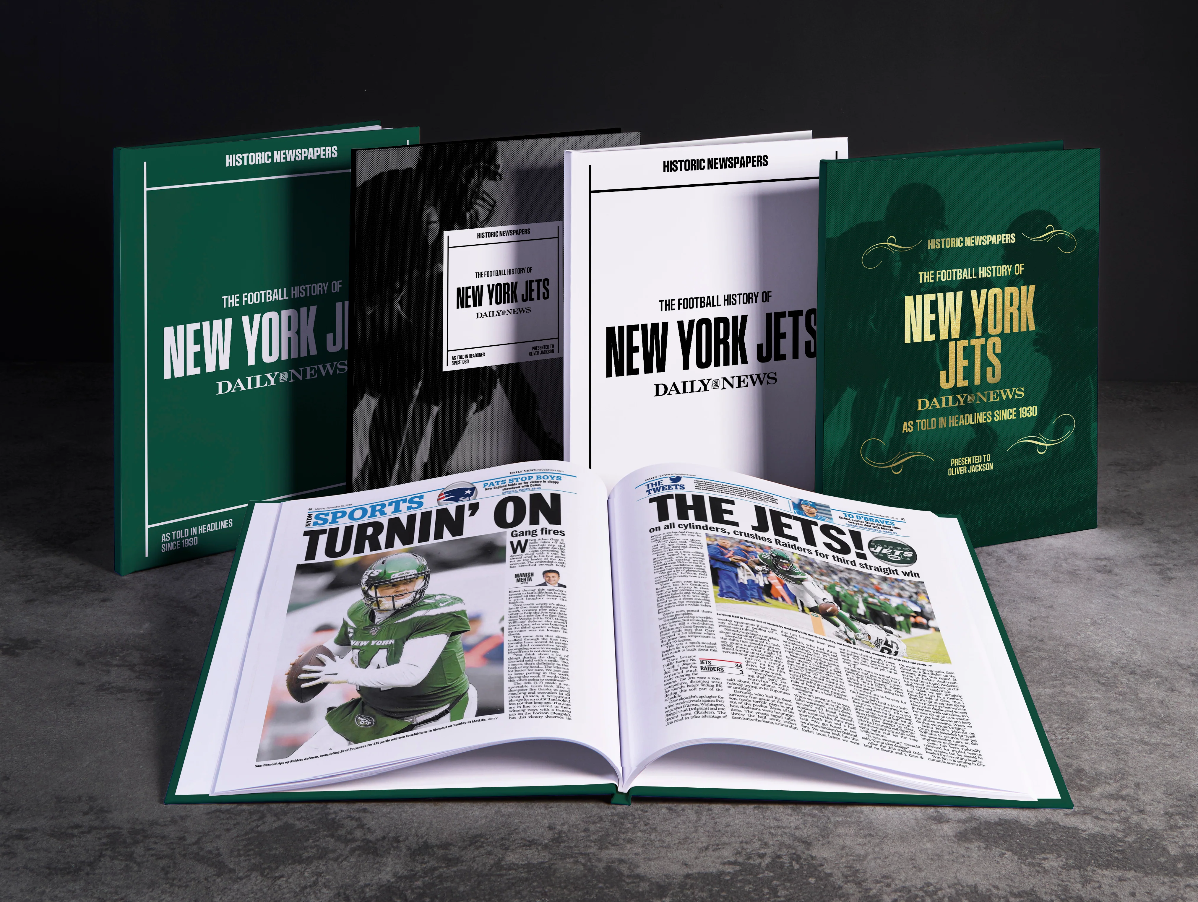 The Football History of New York Jets Daily News Edition Book - Image 2
