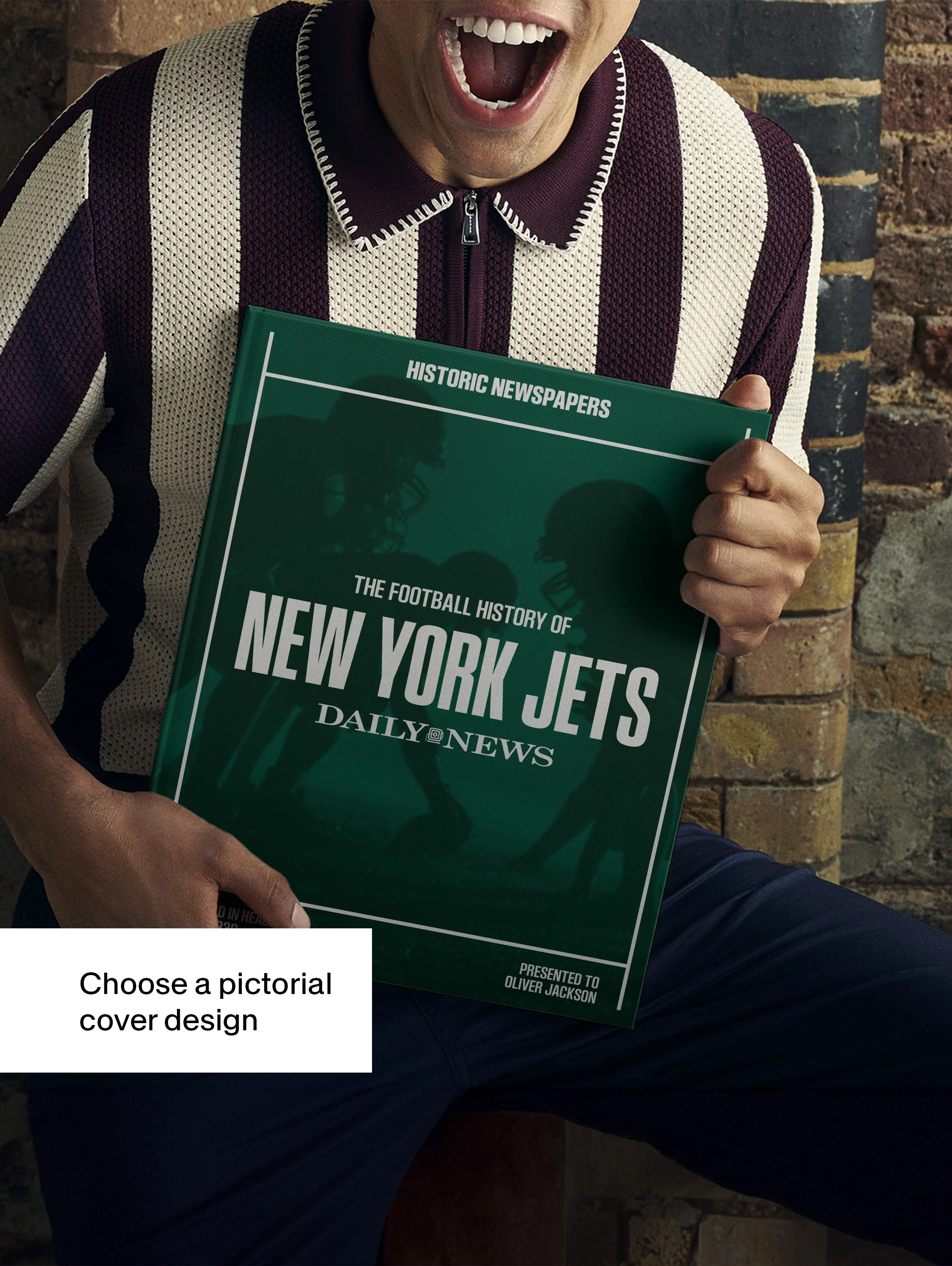 The Football History of New York Jets Daily News Edition Book - Image 8