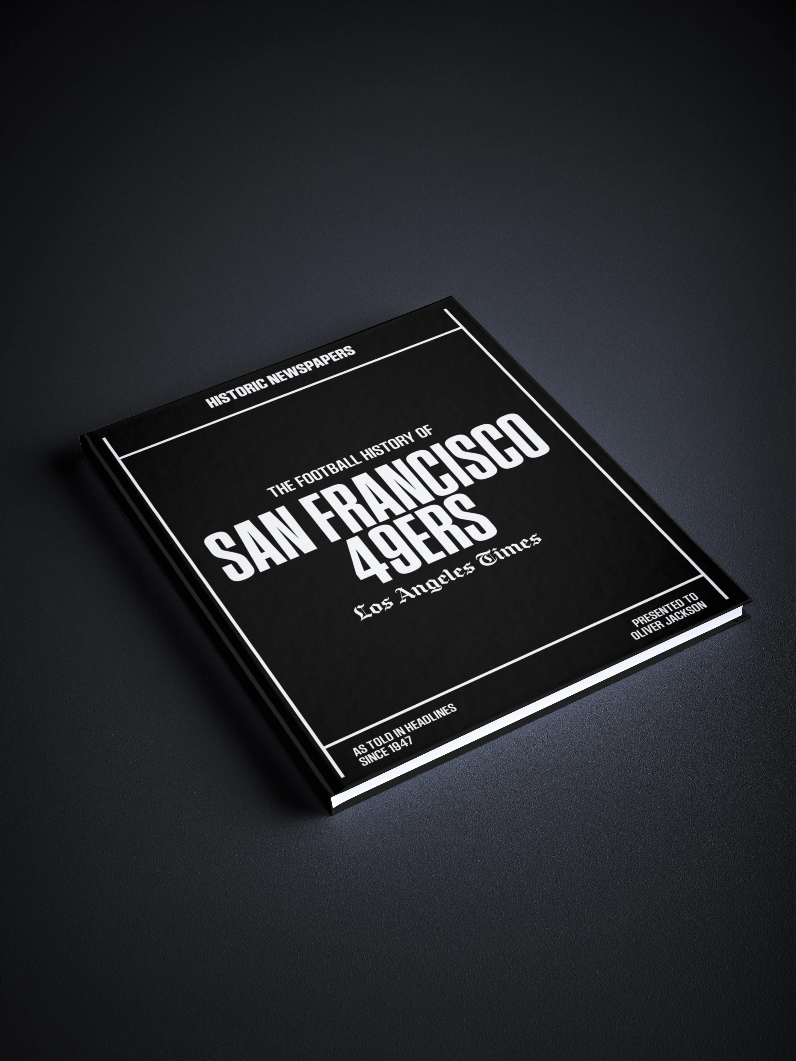 The Football History of San Francisco 49ers Los Angeles Times Edition Book - Image 8