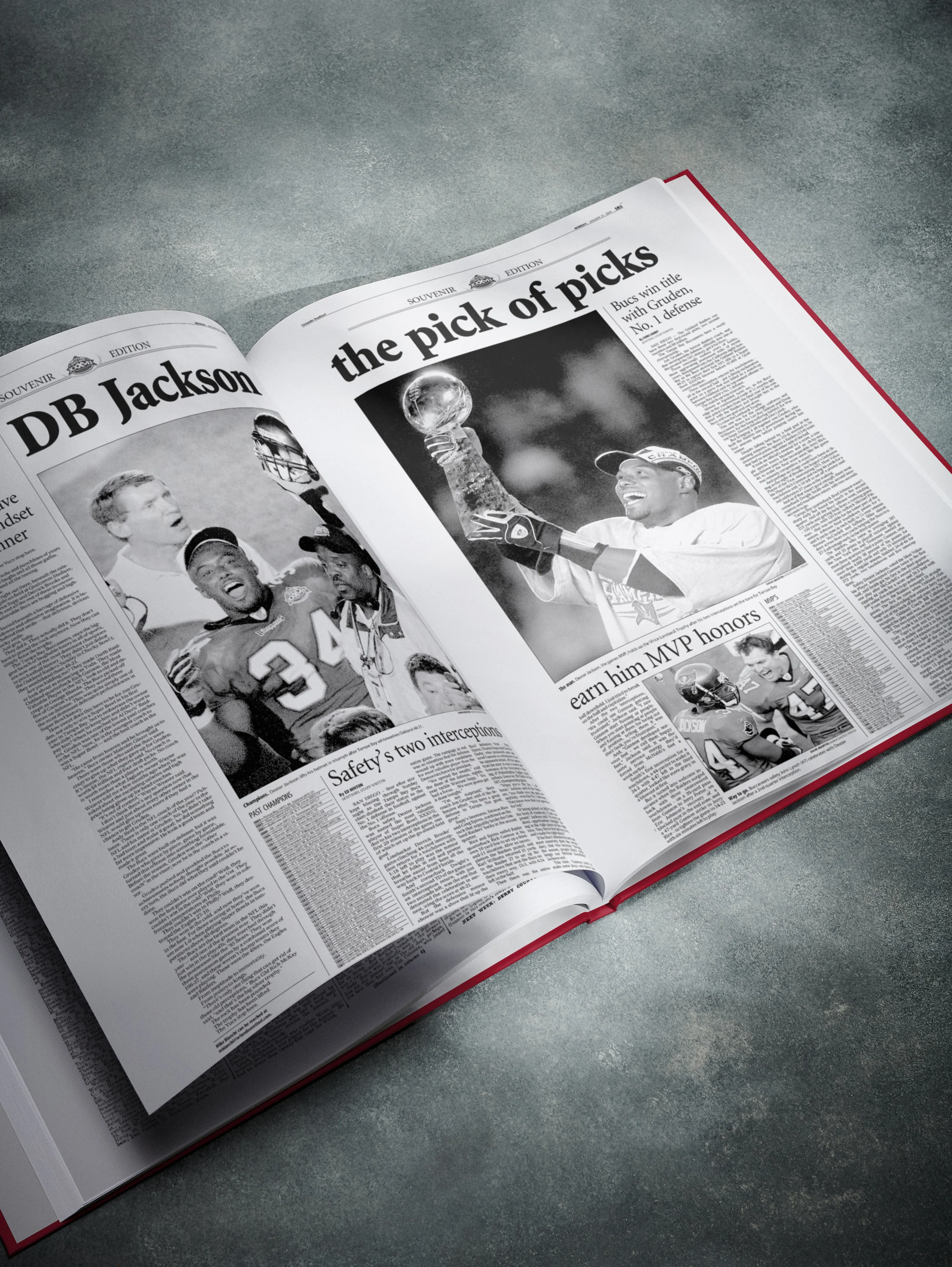 The Football History of Tampa Bay Buccaneers Orlando Sentinel Edition Book - Image 6