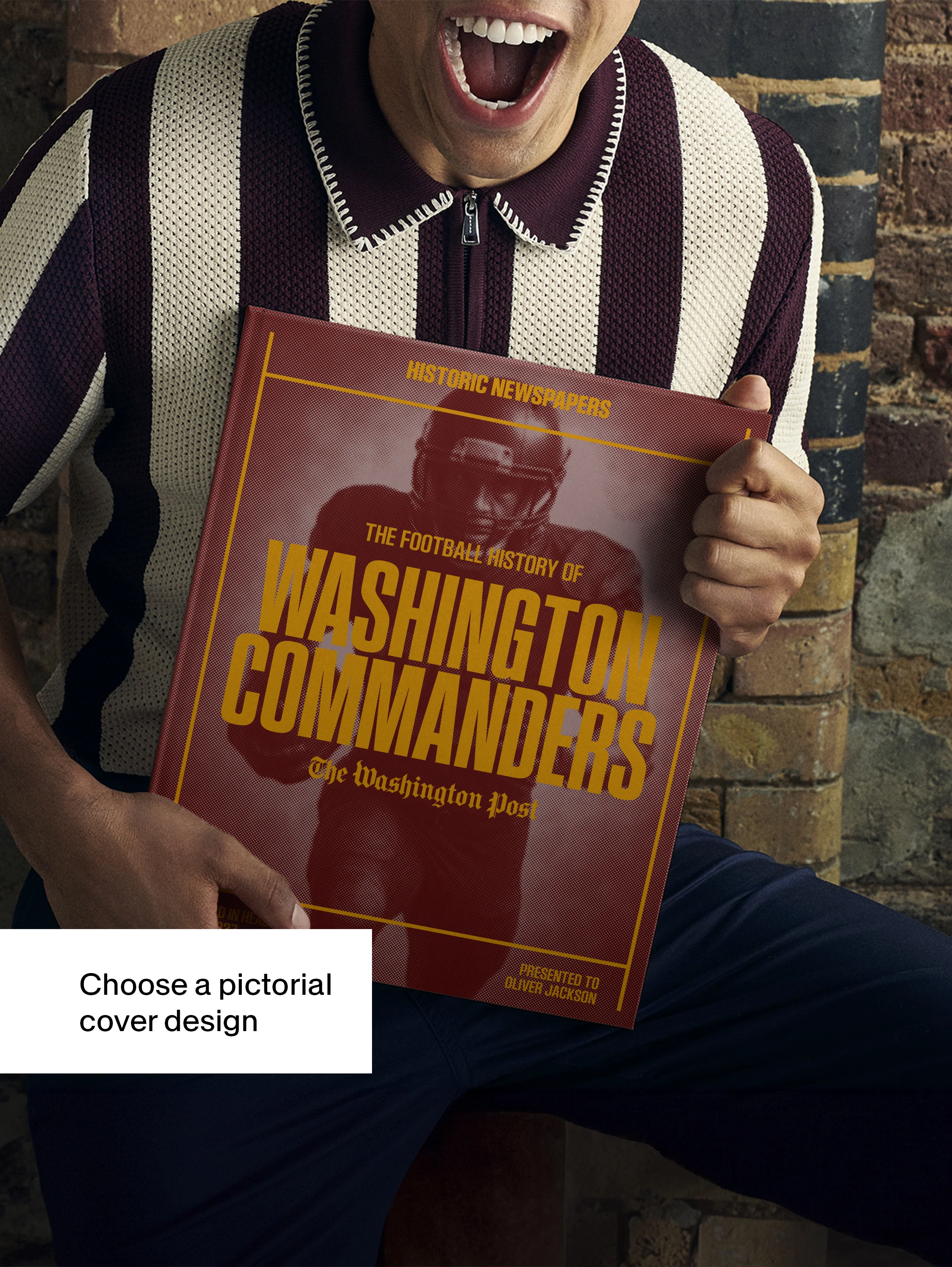 The Football History of Washington Commanders Washington Post Edition Book - Image 3