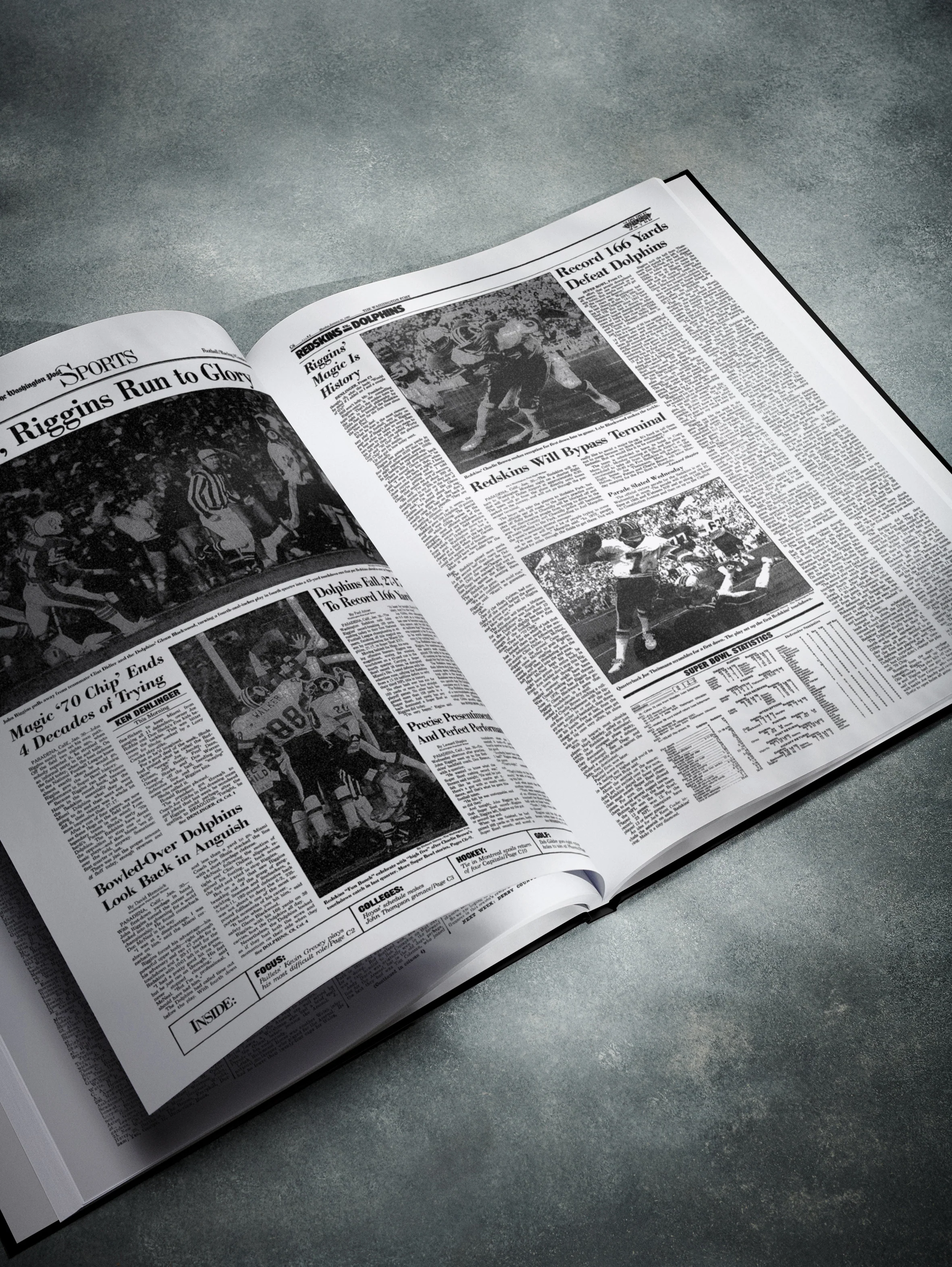 The Football History of Washington Commanders Washington Post Edition Book - Image 5