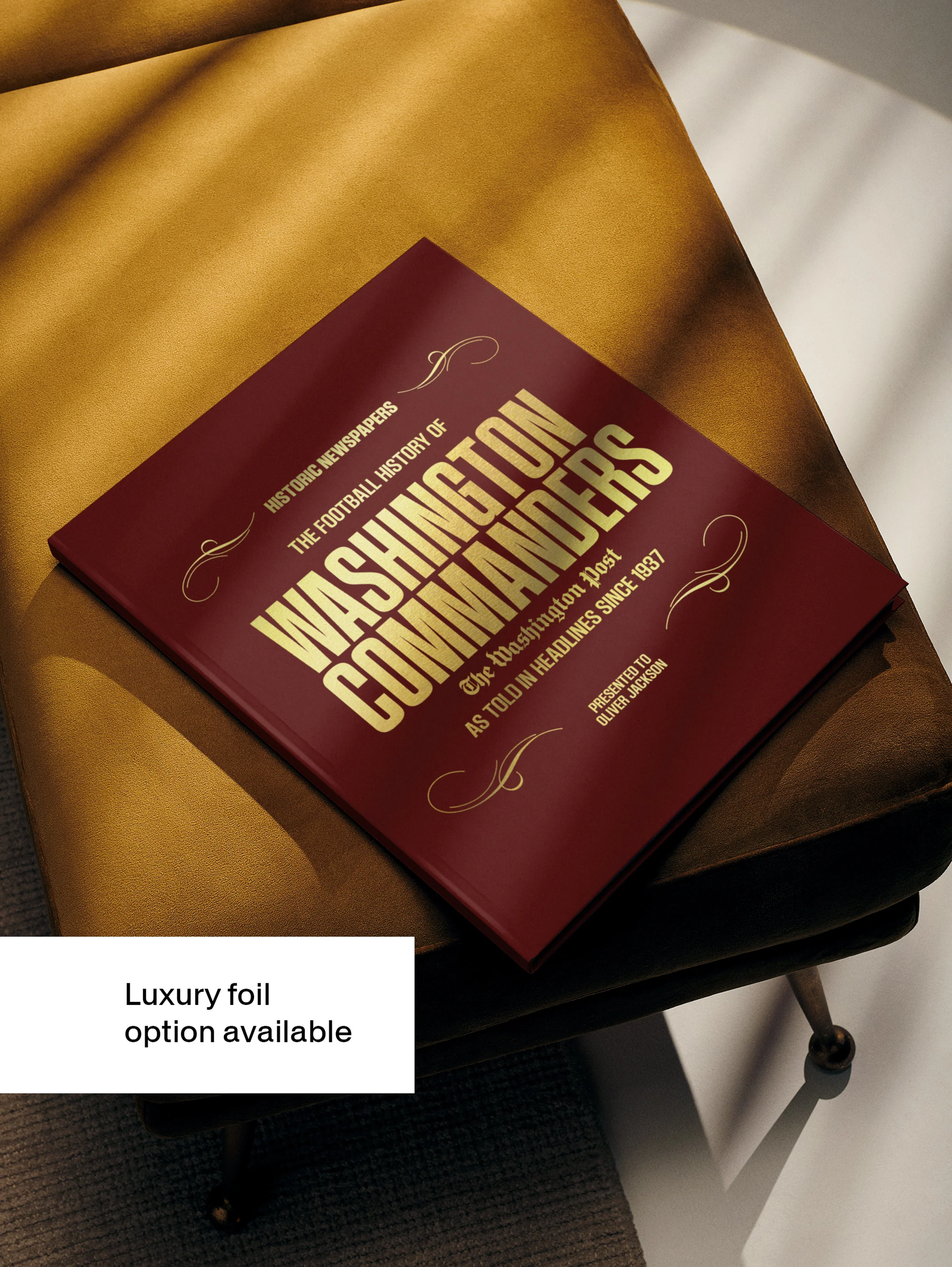 The Football History of Washington Commanders Washington Post Edition Book - Image 6