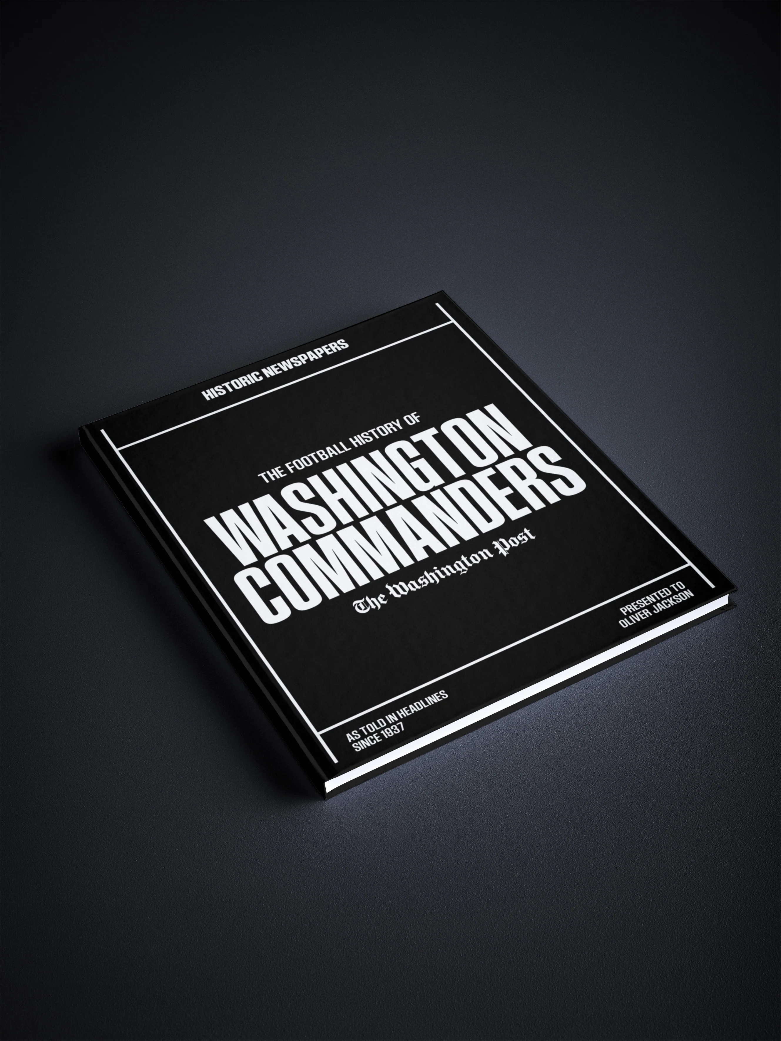 The Football History of Washington Commanders Washington Post Edition Book - Image 7