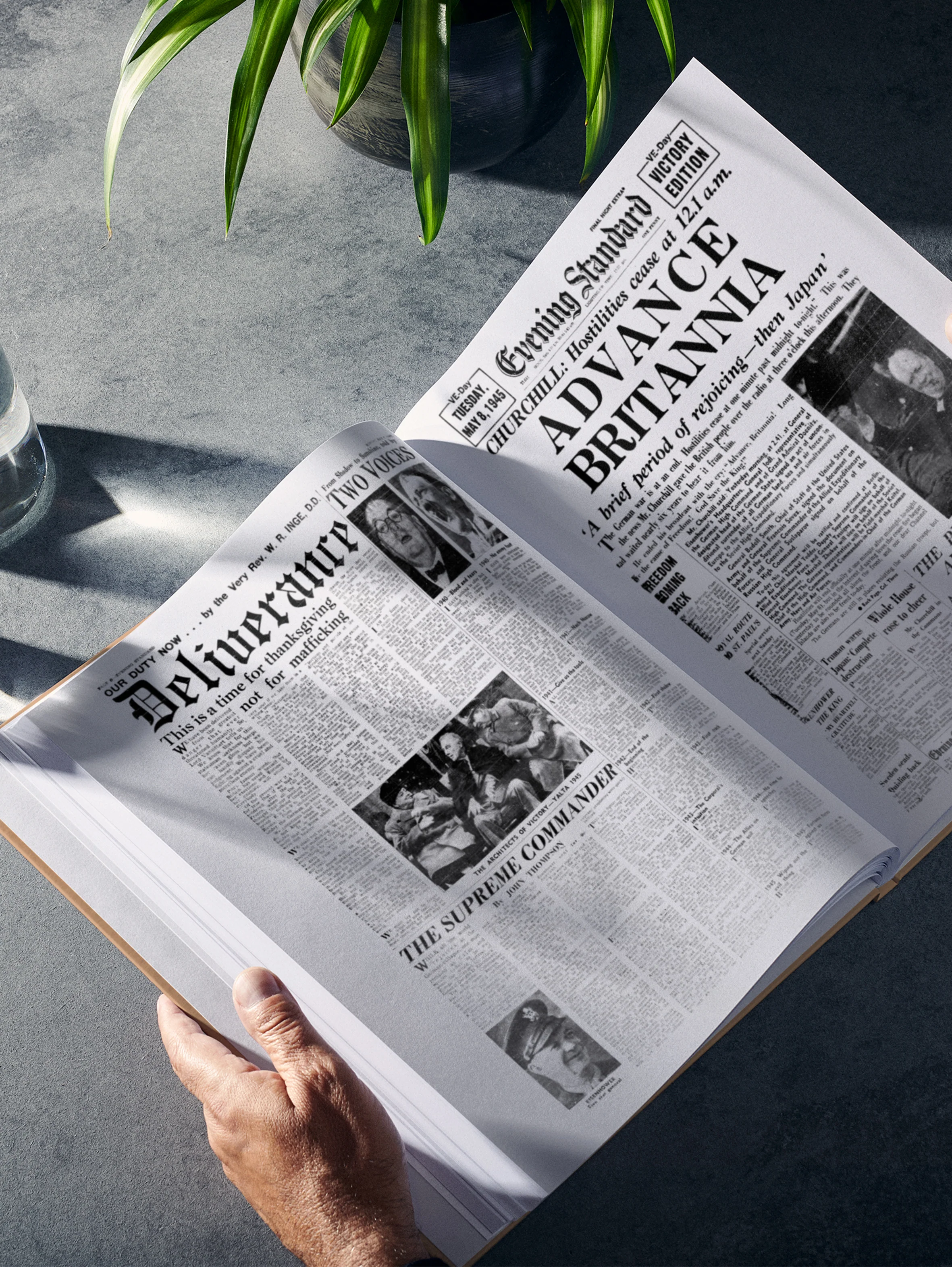 Your Year in Headlines 1945 Evening Standard Edition - Image 2