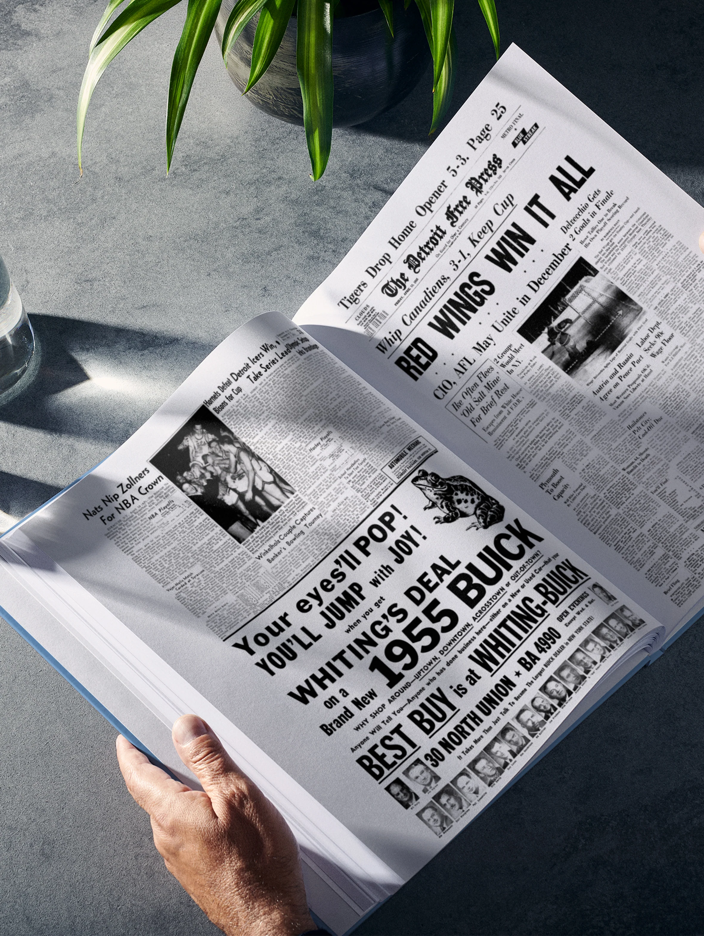 Your Year in Headlines 1955 US Edition - Image 4